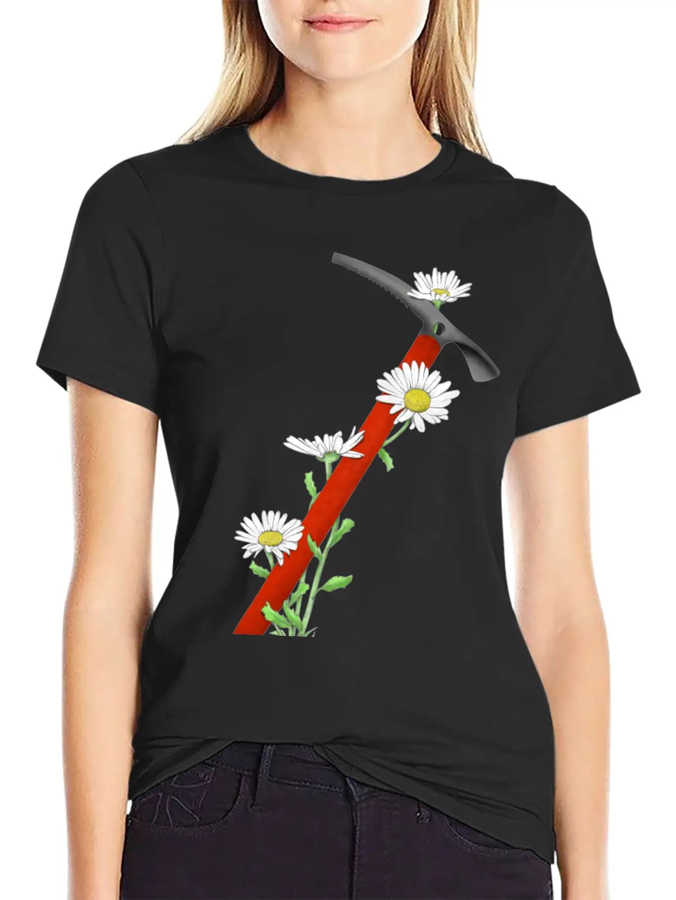 Ice Axe Breathable Graphic T-Shirt – Perfect For Casual Days