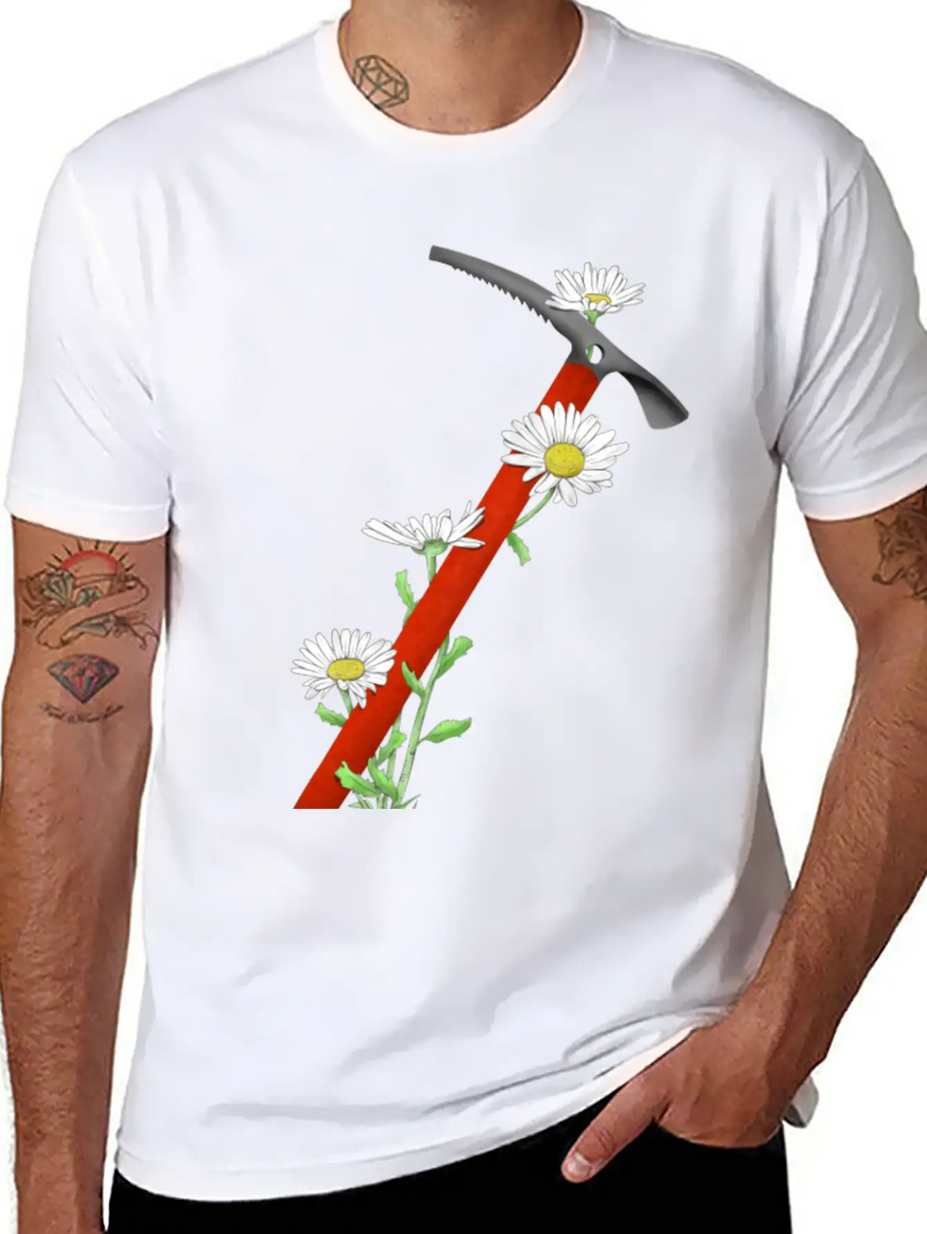 Ice Axe Breathable Graphic T-Shirt – Perfect For Casual Days