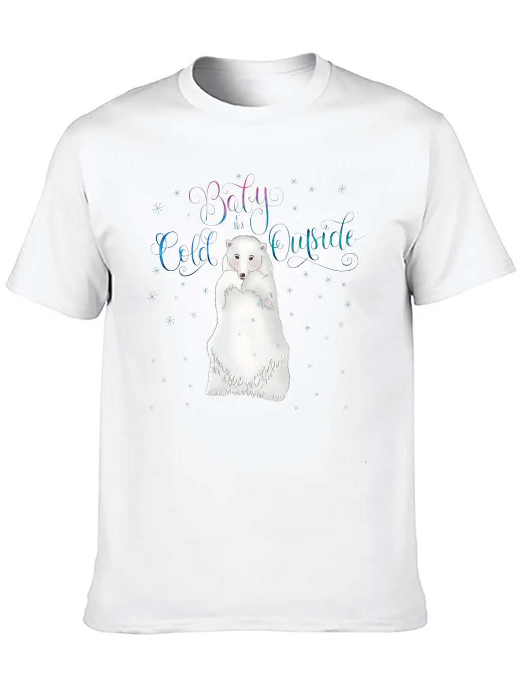 Ice Bear In Winter Classic Cotton Tee – Unisex Comfort For Any Season