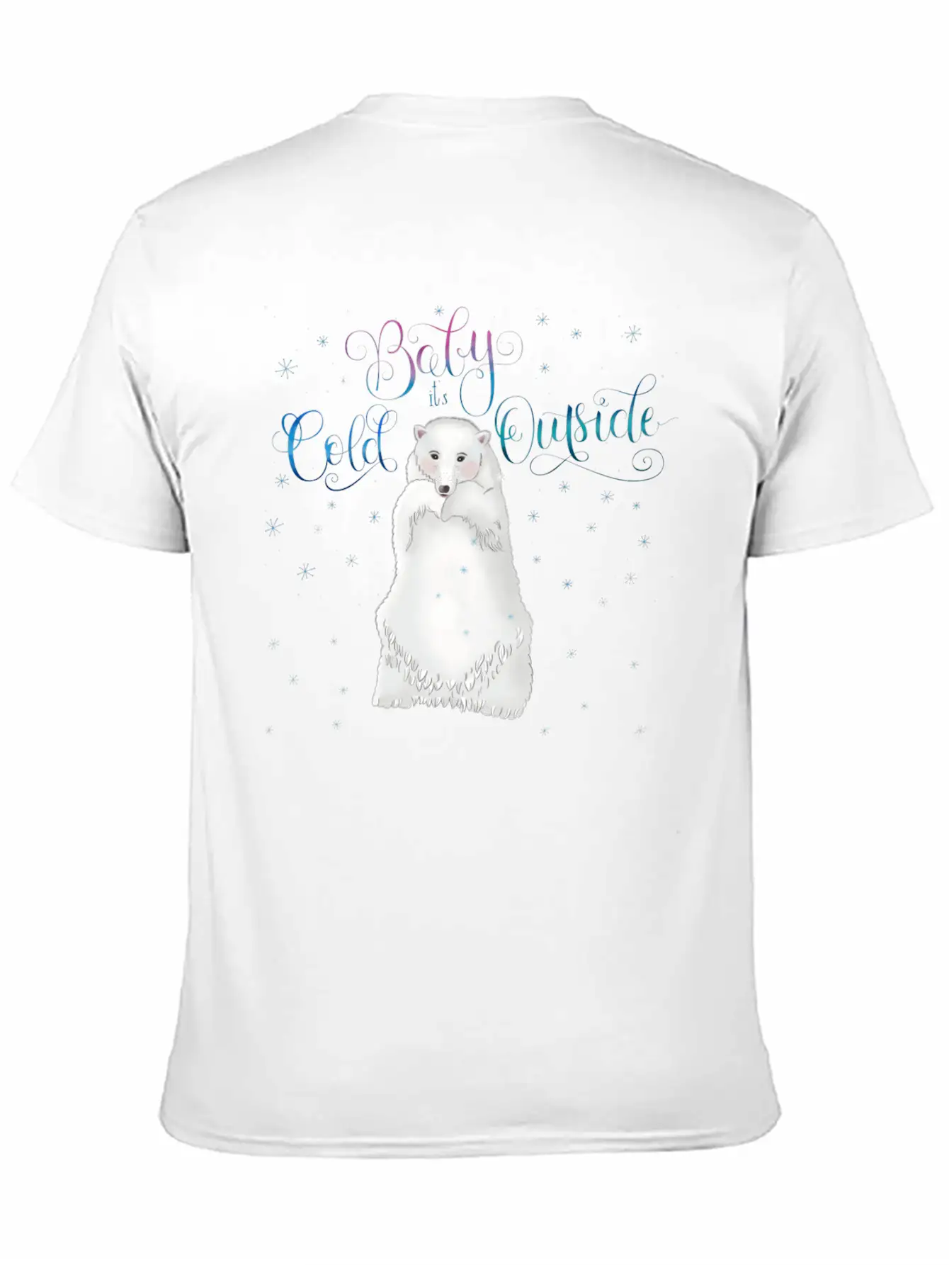 Ice Bear In Winter Classic Cotton Tee – Unisex Comfort For Any Season