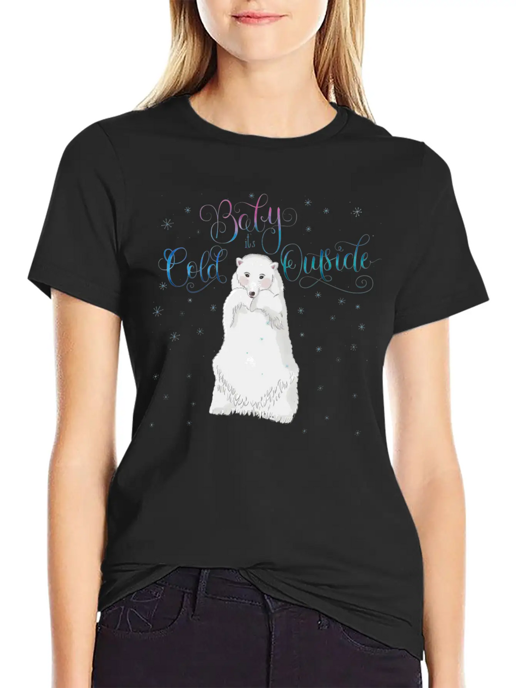 Ice Bear In Winter Classic Cotton Tee – Unisex Comfort For Any Season