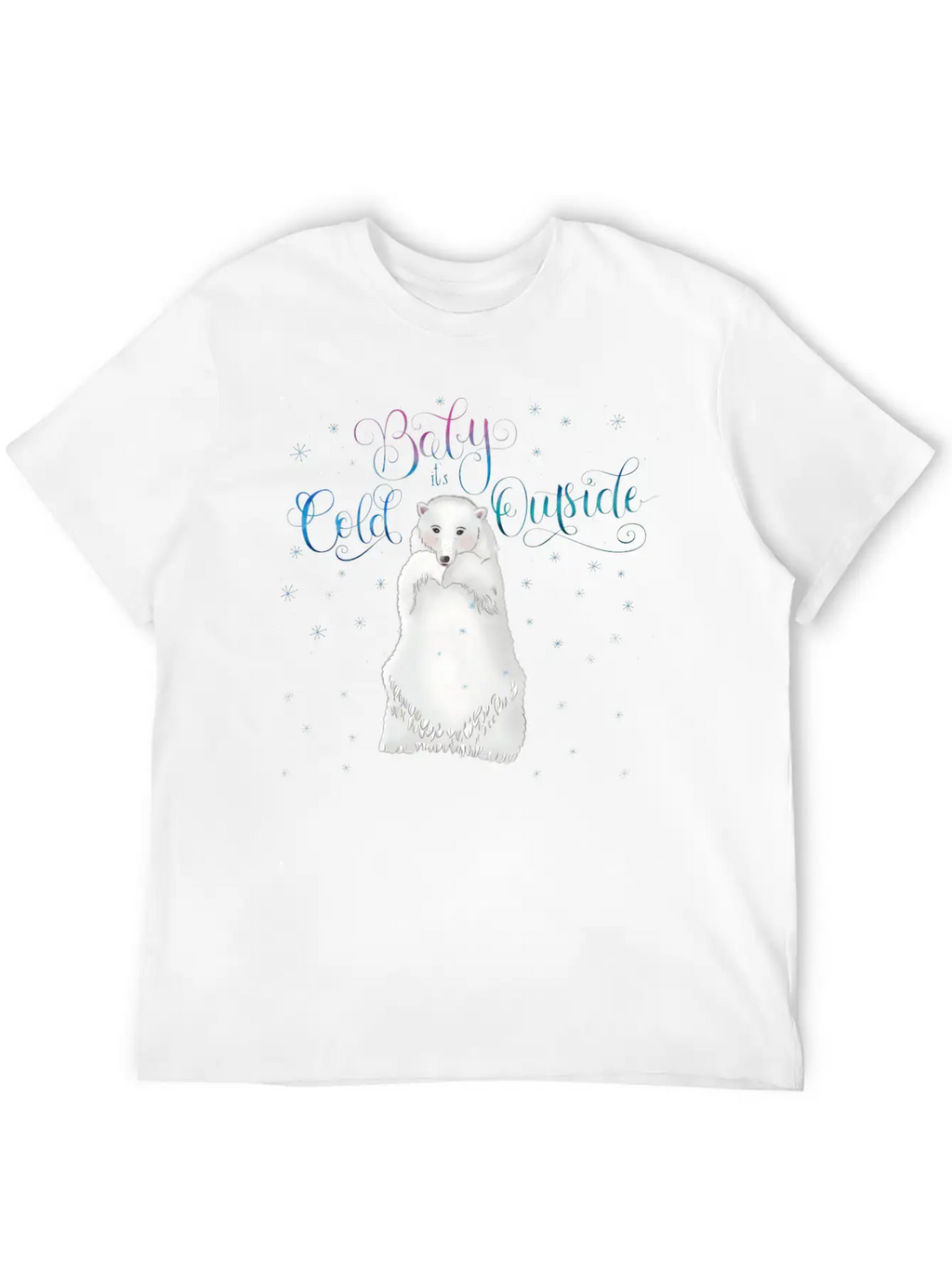 Ice Bear In Winter Classic Cotton Tee – Unisex Comfort For Any Season