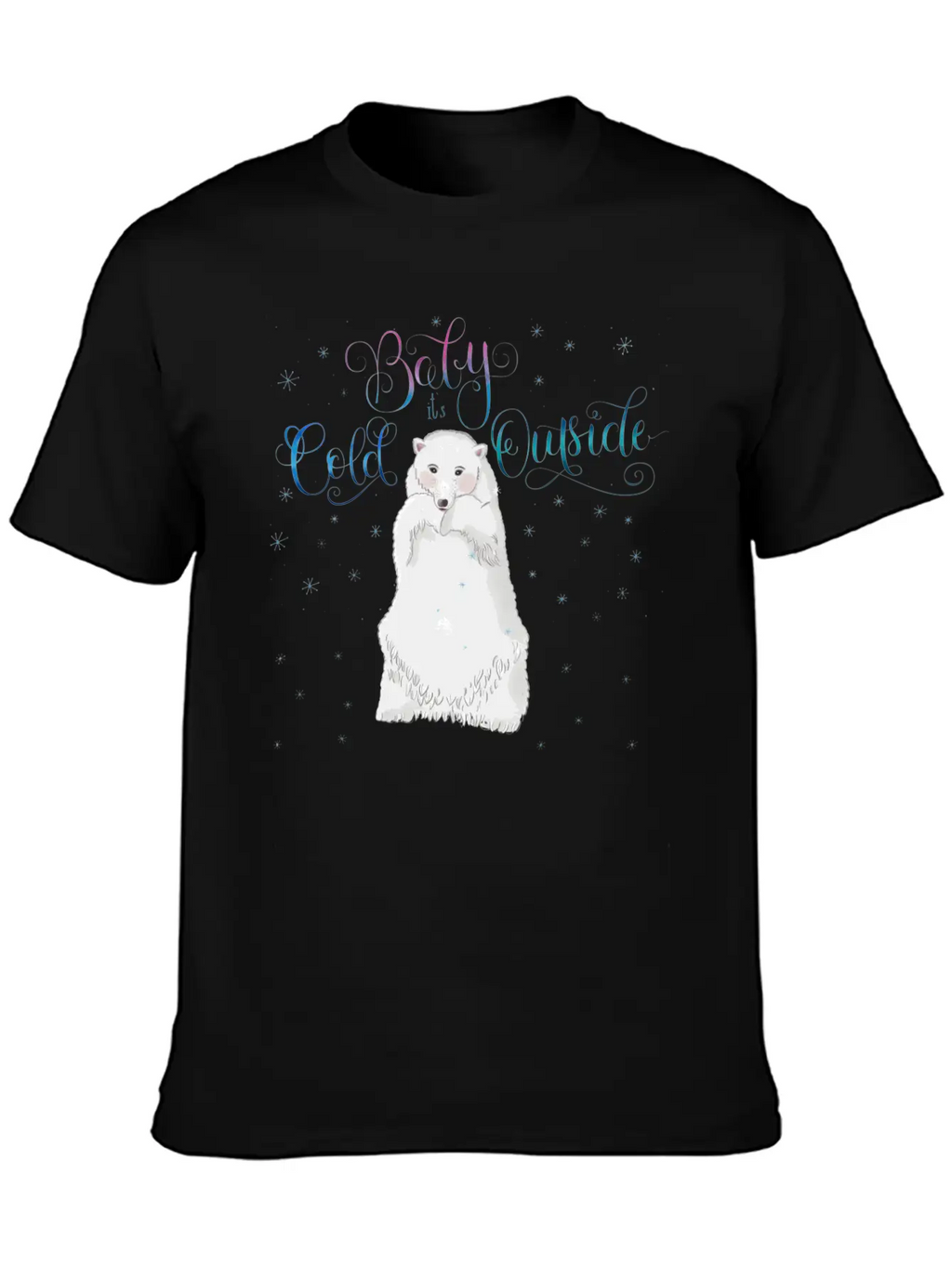 Ice Bear In Winter Classic Cotton Tee – Unisex Comfort For Any Season