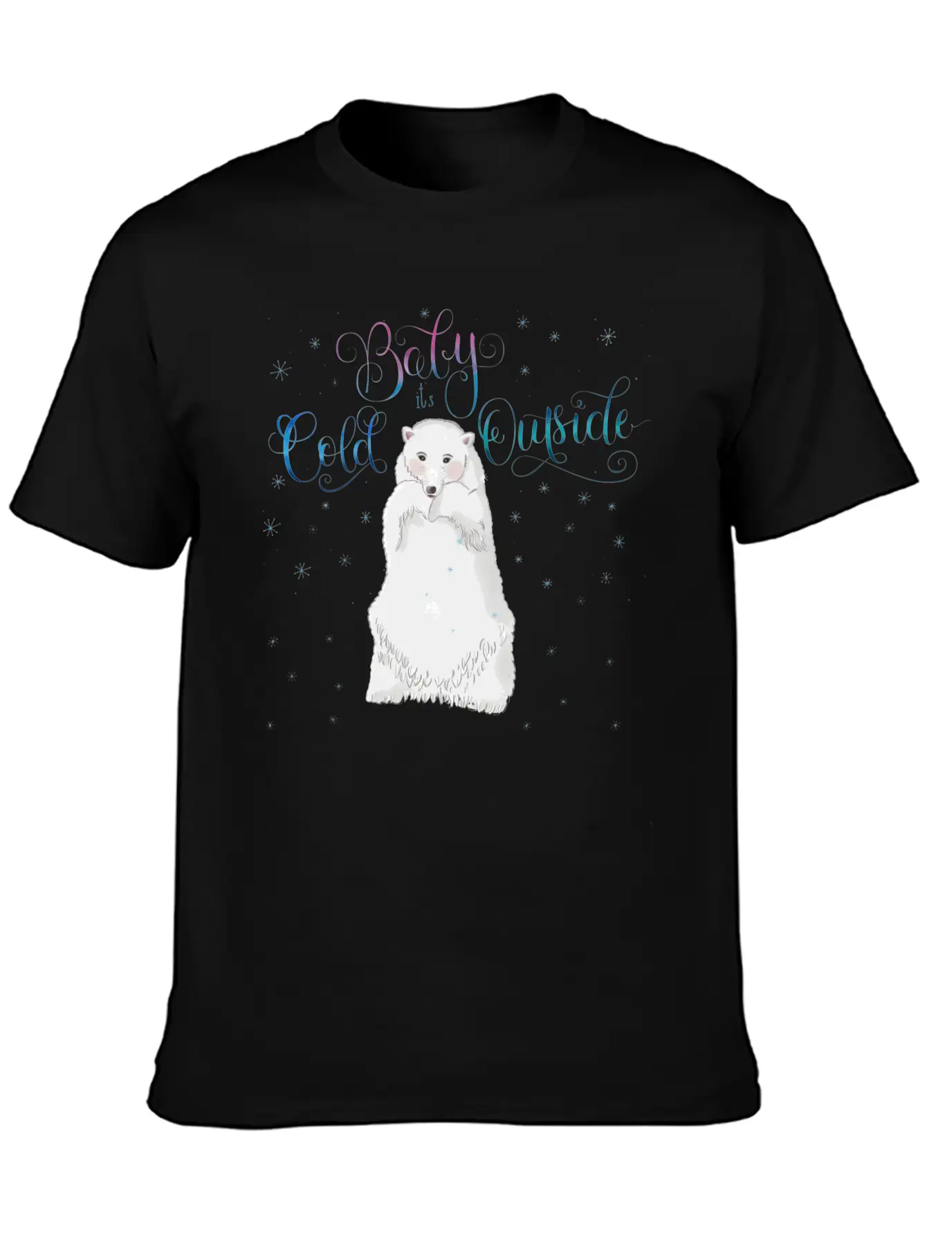 Ice Bear In Winter Classic Cotton Tee – Unisex Comfort For Any Season