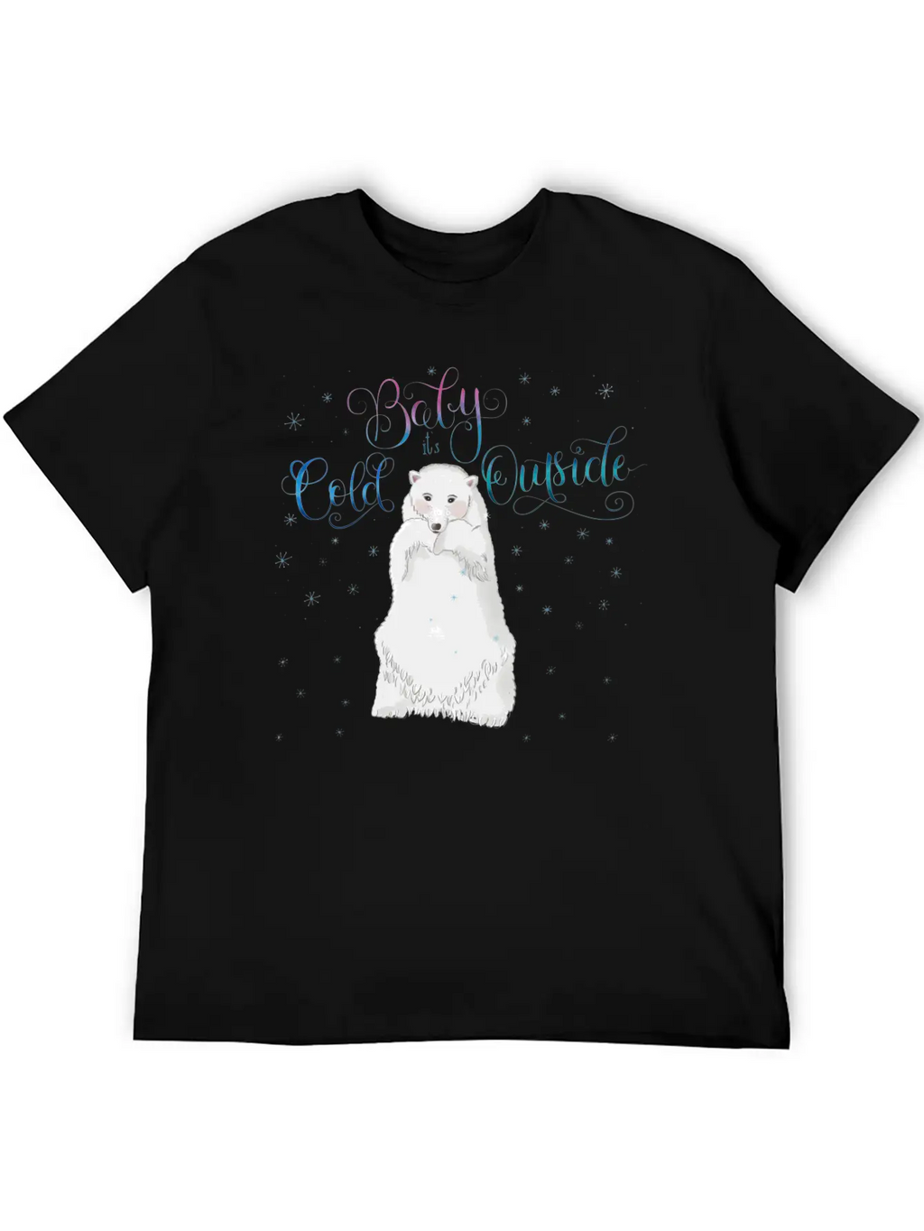 Ice Bear In Winter Classic Cotton Tee – Unisex Comfort For Any Season