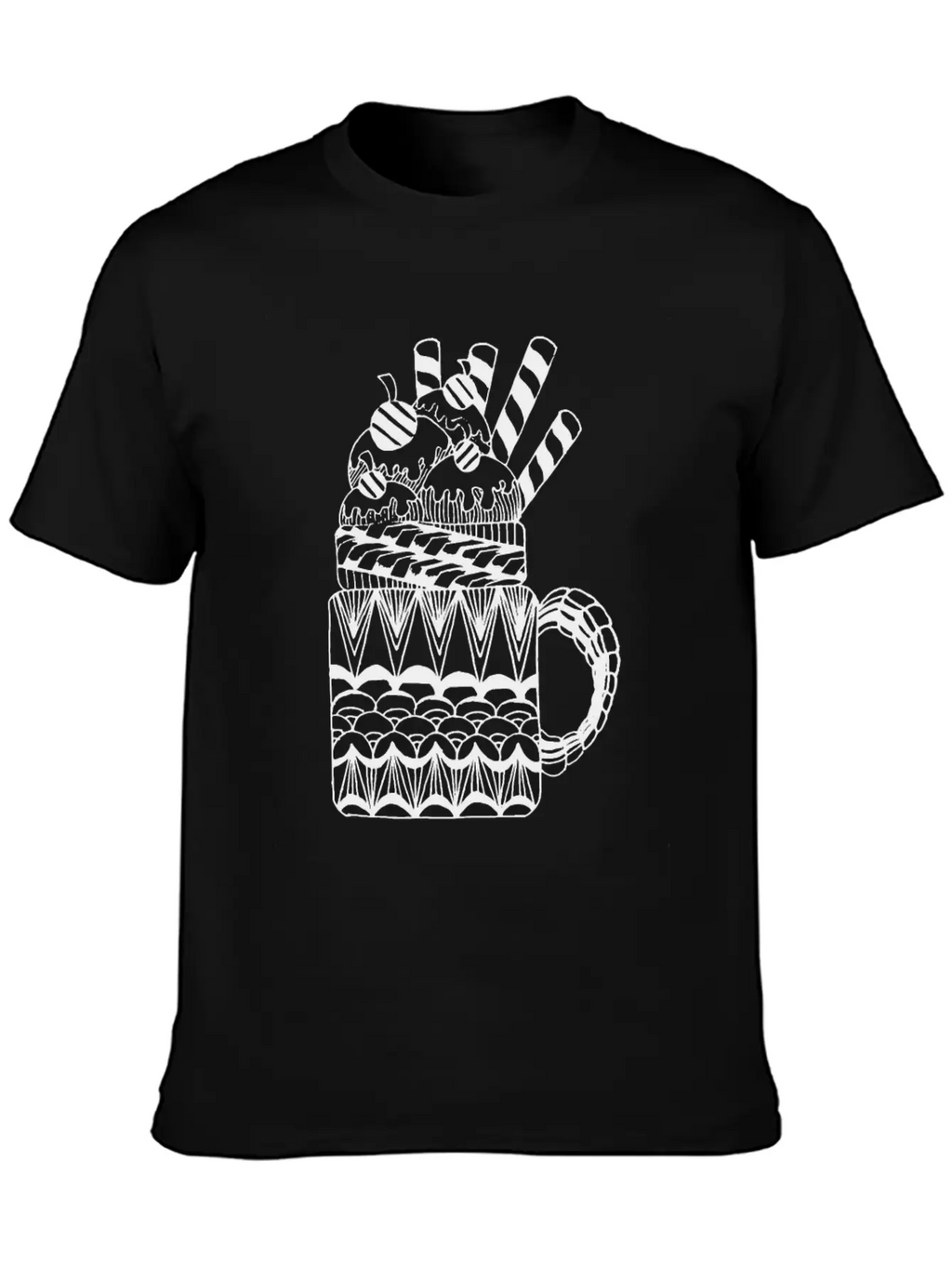 Ice Cream Basic Graphic T-Shirt – Daily Comfort In Soft Cotton