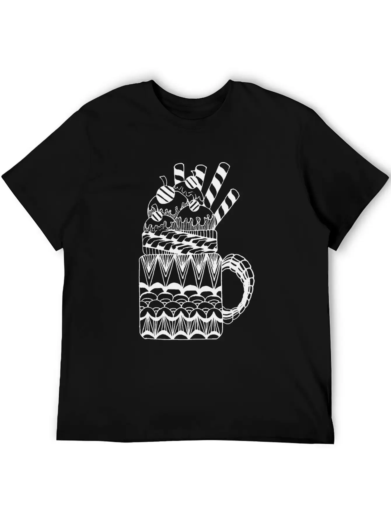 Ice Cream Basic Graphic T-Shirt – Daily Comfort In Soft Cotton