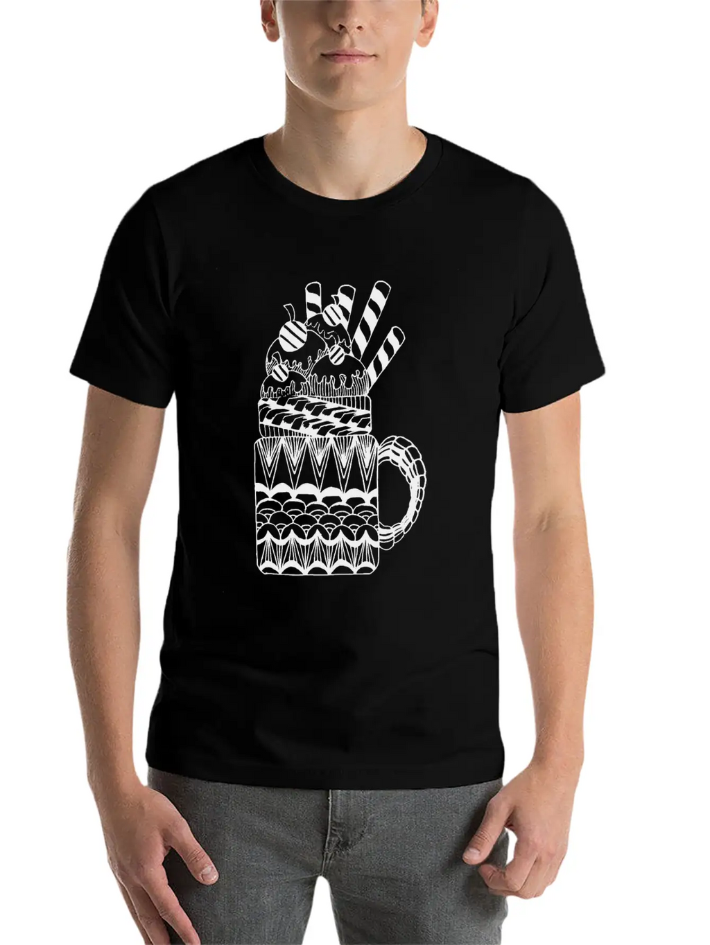 Ice Cream Basic Graphic T-Shirt – Daily Comfort In Soft Cotton