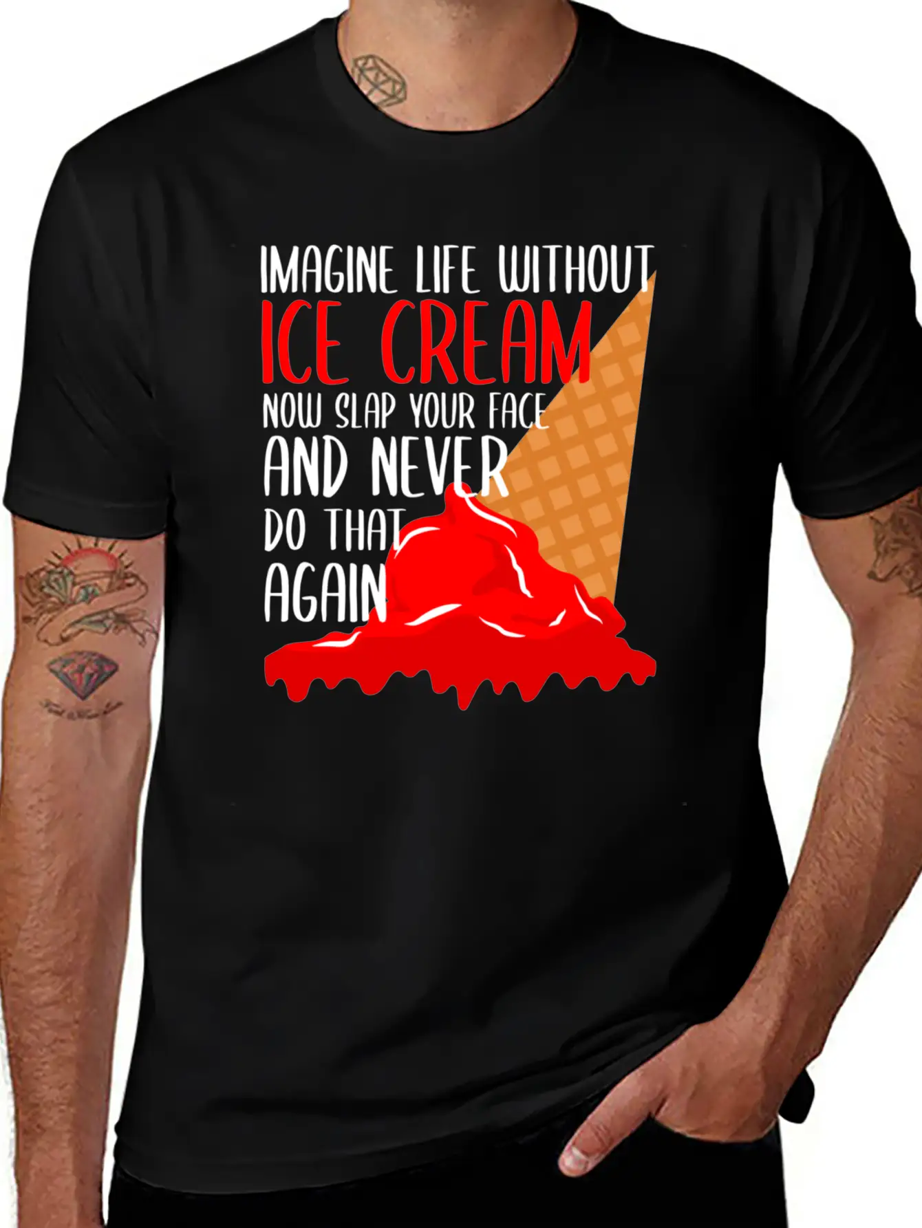 Ice Cream Lover Timeless Short Sleeve Tee – Comfy And Minimalist Design