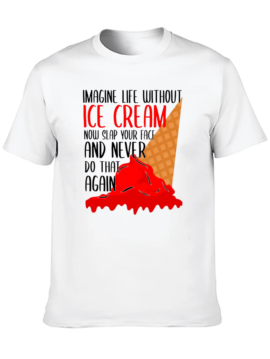 Ice Cream Lover Timeless Short Sleeve Tee – Comfy And Minimalist Design