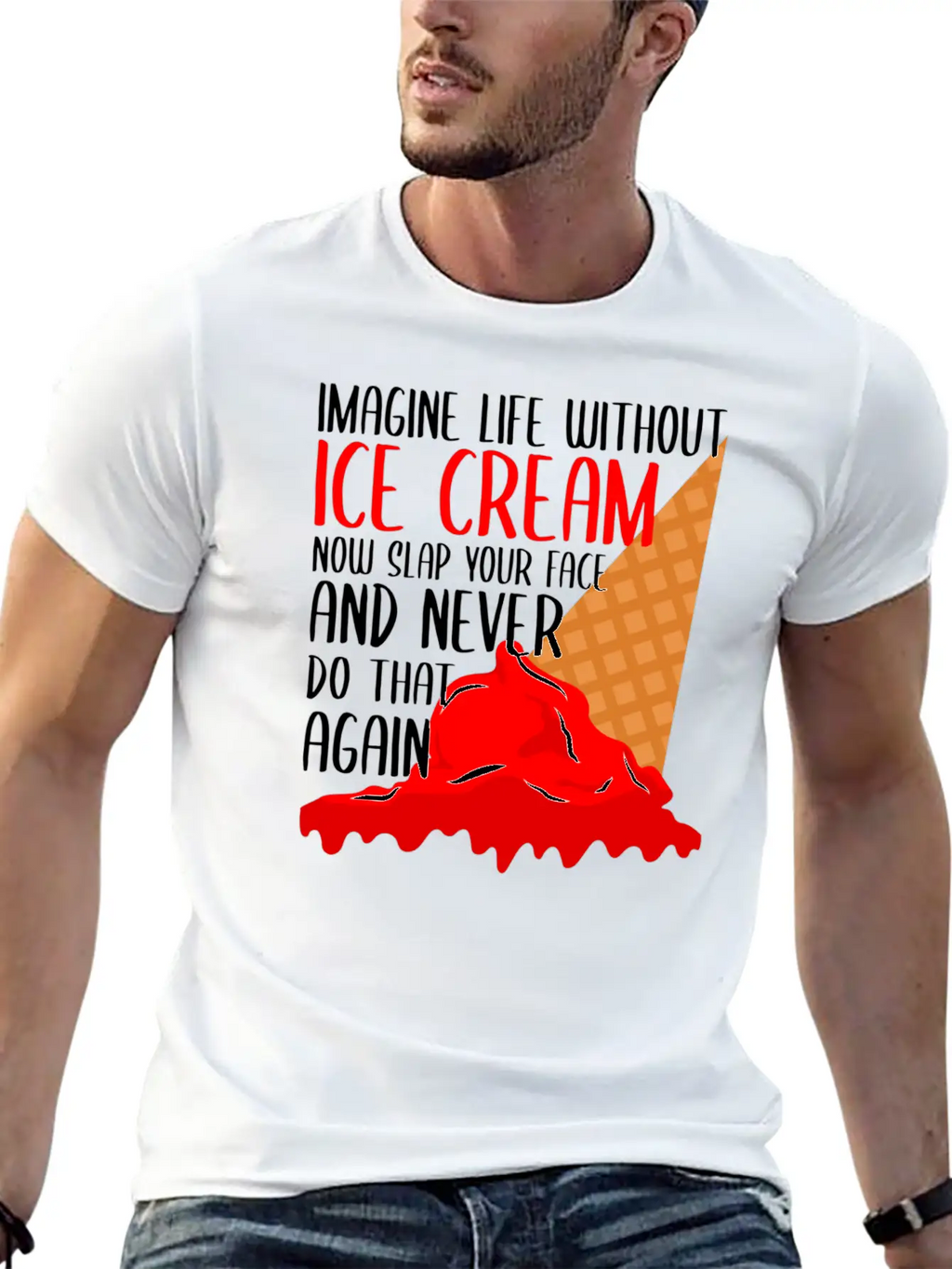Ice Cream Lover Timeless Short Sleeve Tee – Comfy And Minimalist Design
