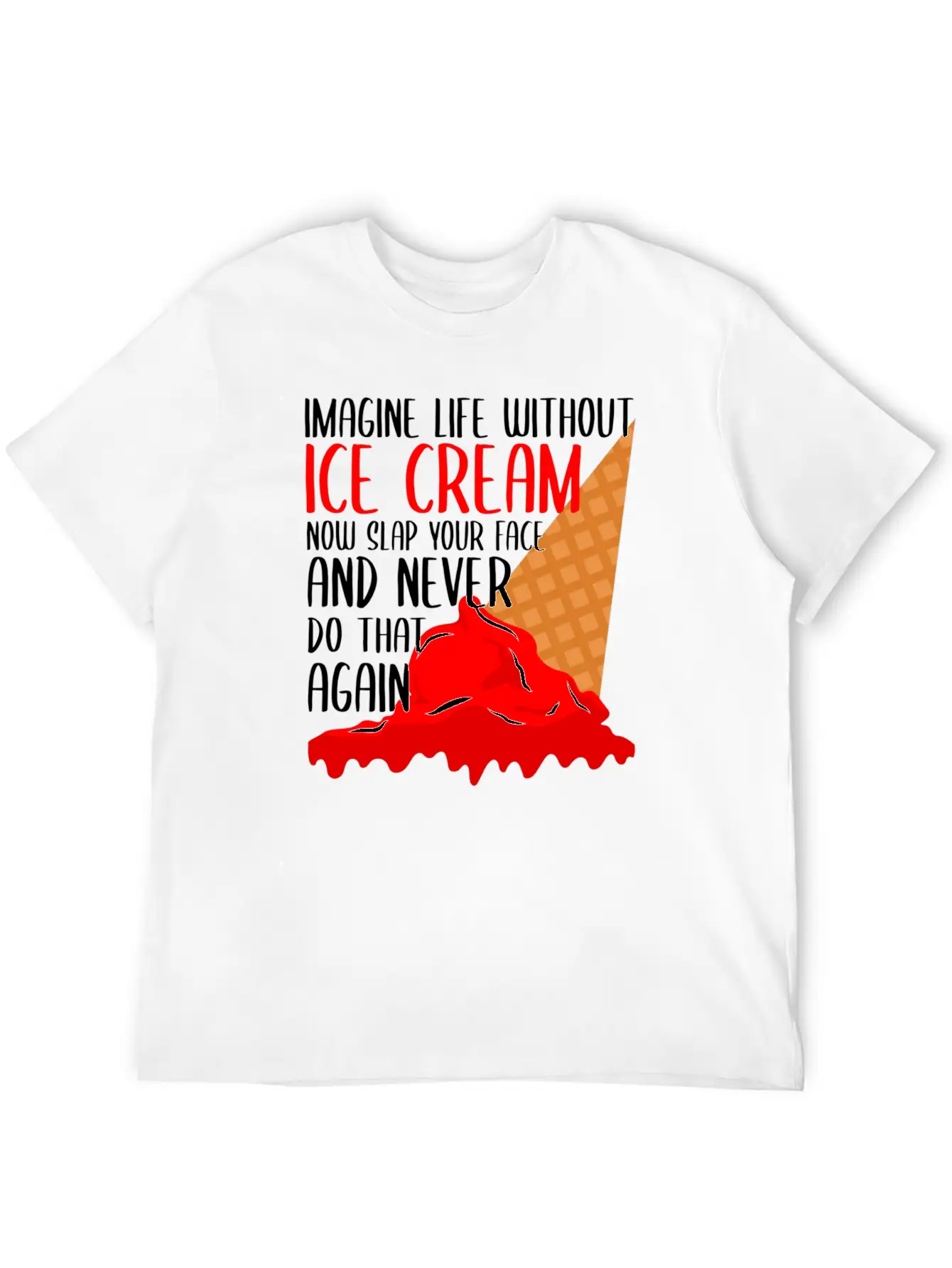 Ice Cream Lover Timeless Short Sleeve Tee – Comfy And Minimalist Design