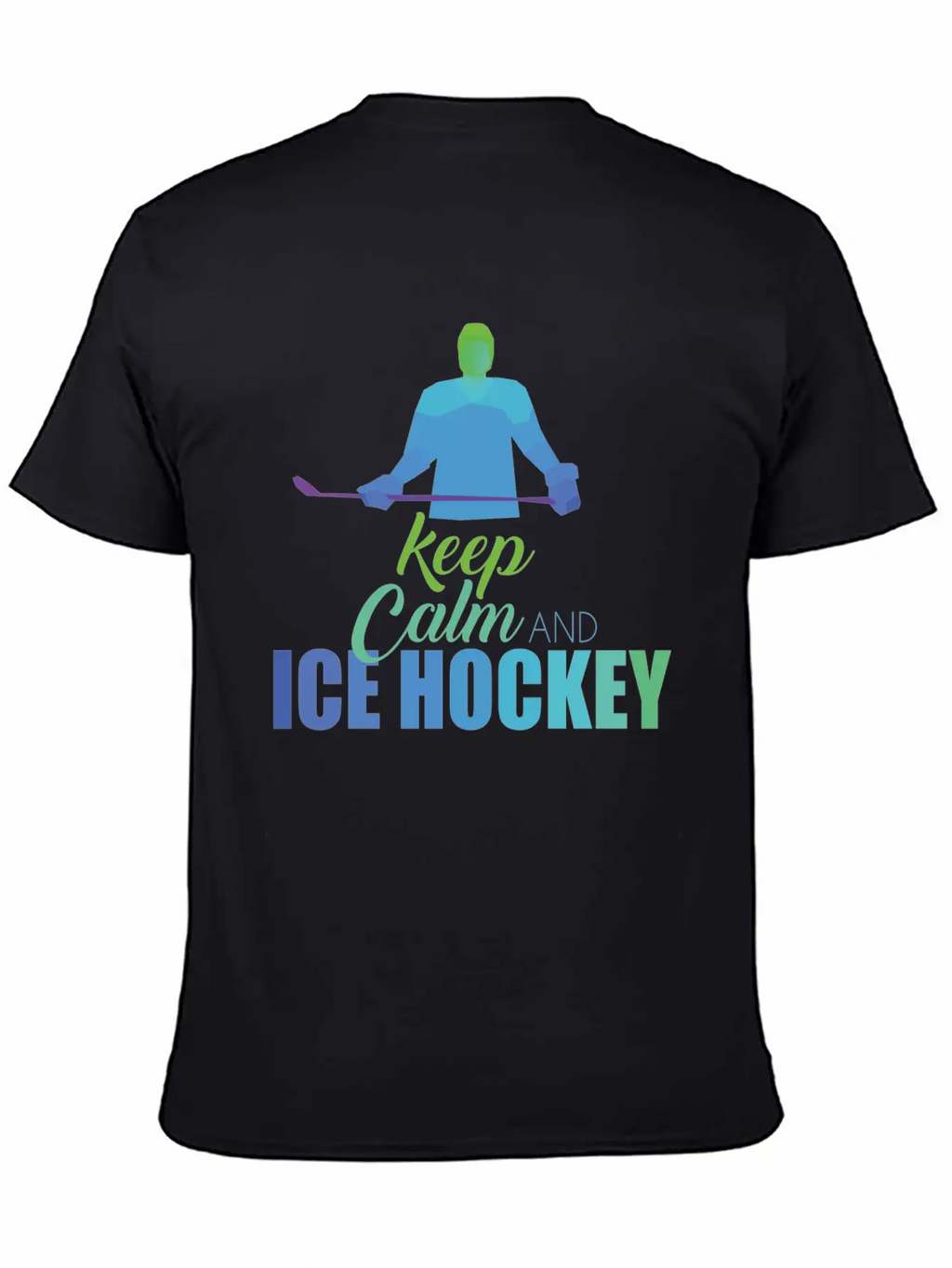 Ice Hockey Classic Cotton Tee – Unisex Comfort For Any Season