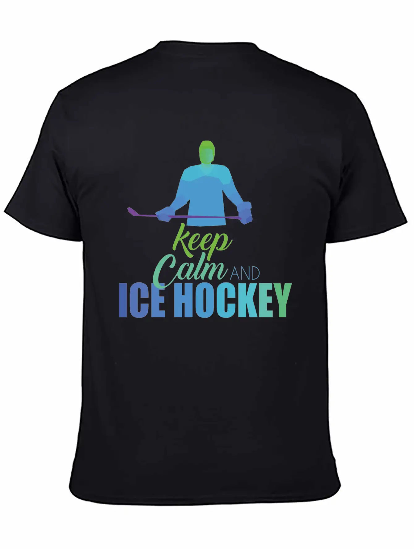 Ice Hockey Classic Cotton Tee – Unisex Comfort For Any Season