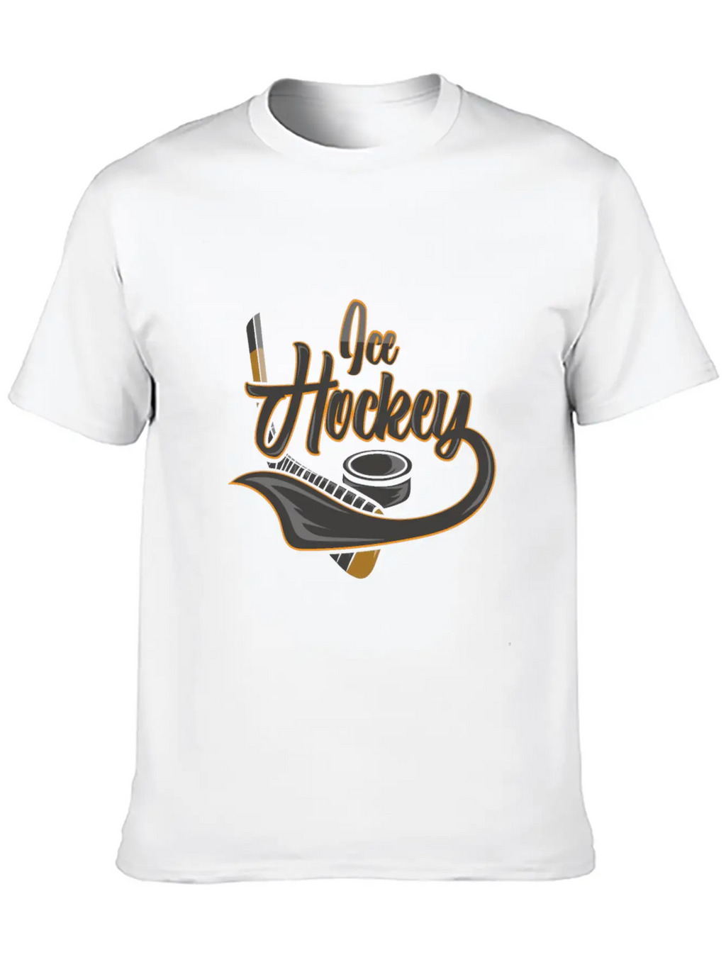 Ice Hockey Hockey Ice Hockey Player Ice Hockey Fan Timeless Short Sleeve Tee – Comfy And Minimalist Design