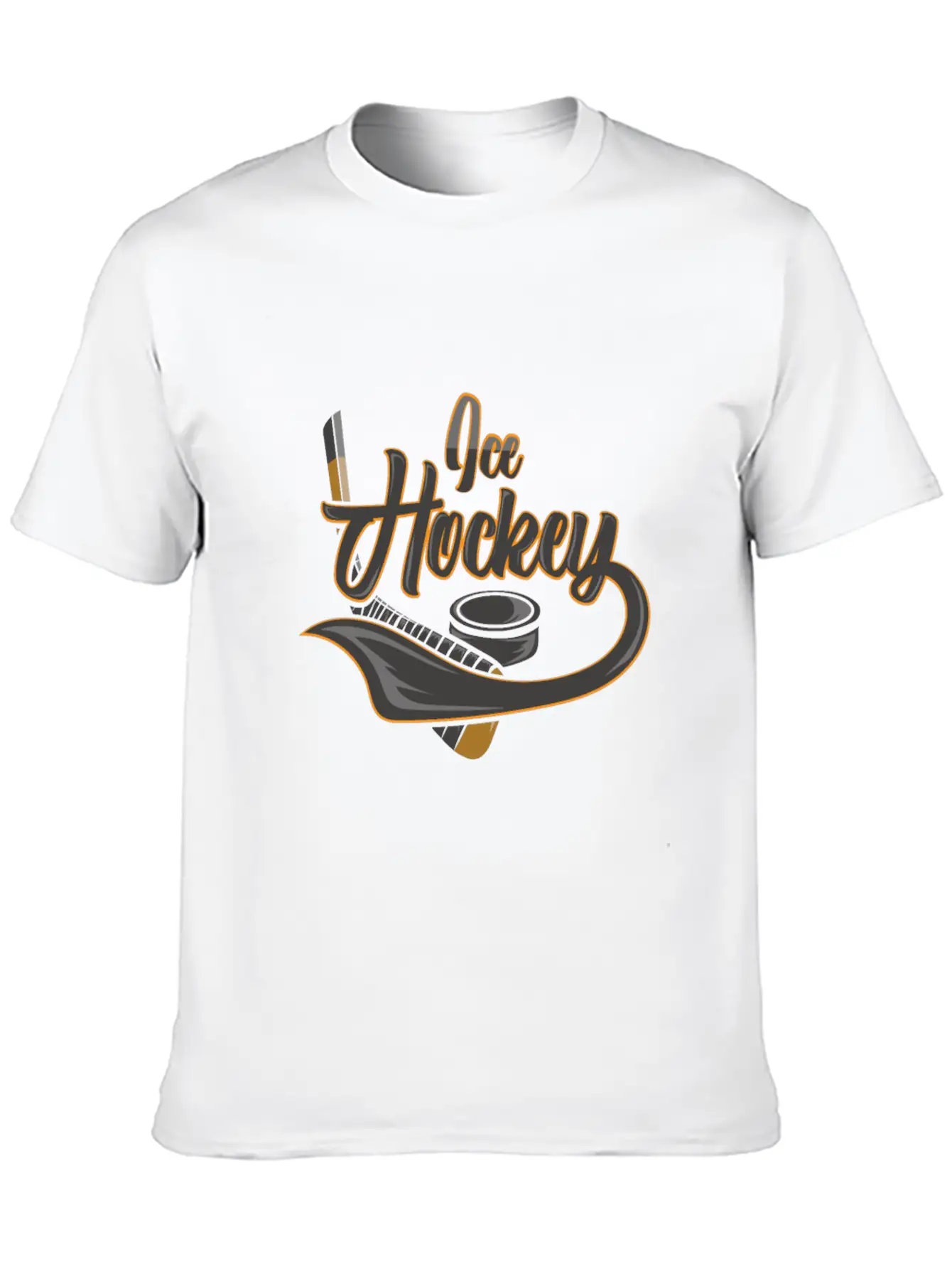 Ice Hockey Hockey Ice Hockey Player Ice Hockey Fan Timeless Short Sleeve Tee – Comfy And Minimalist Design