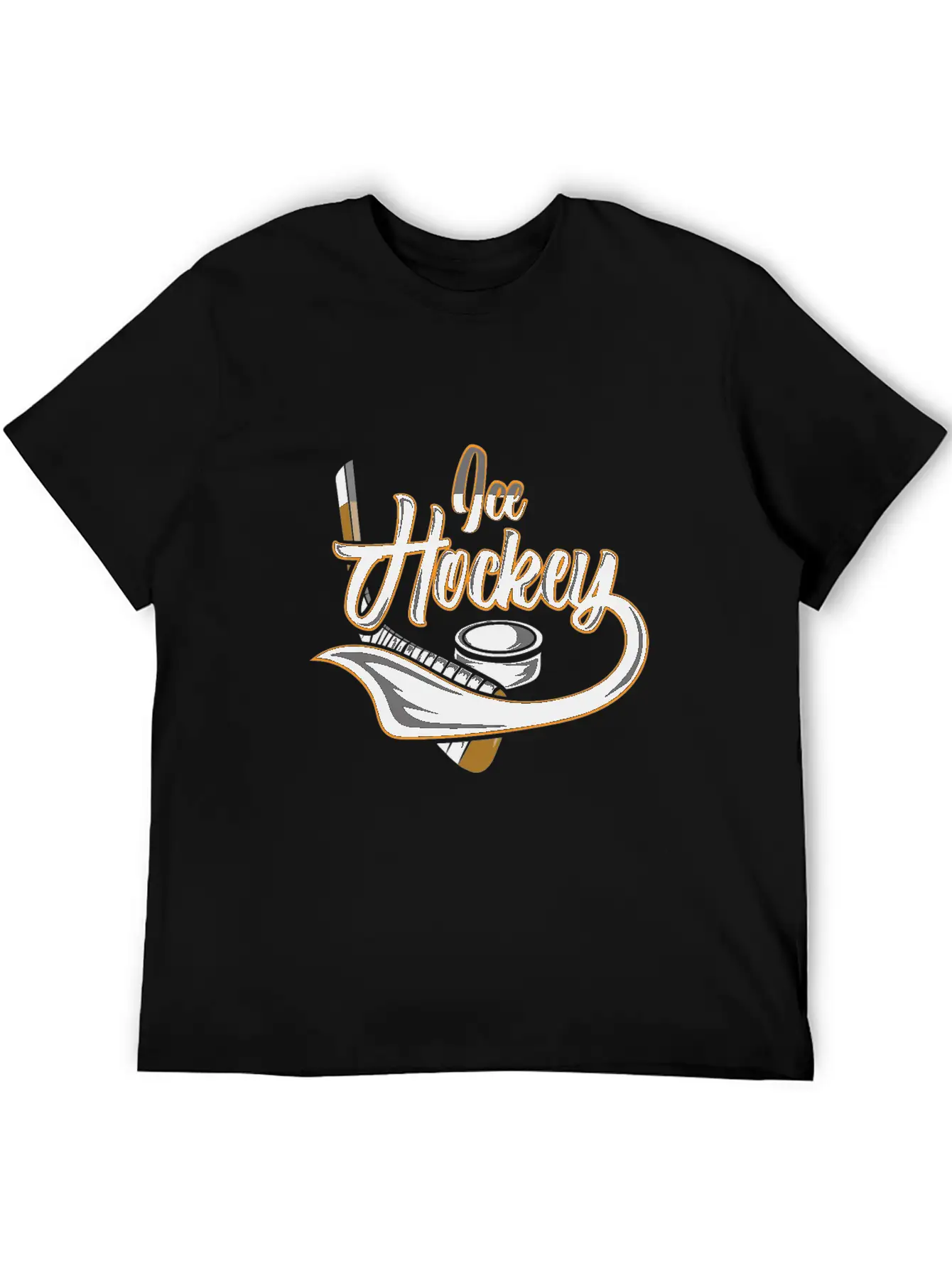Ice Hockey Hockey Ice Hockey Player Ice Hockey Fan Timeless Short Sleeve Tee – Comfy And Minimalist Design
