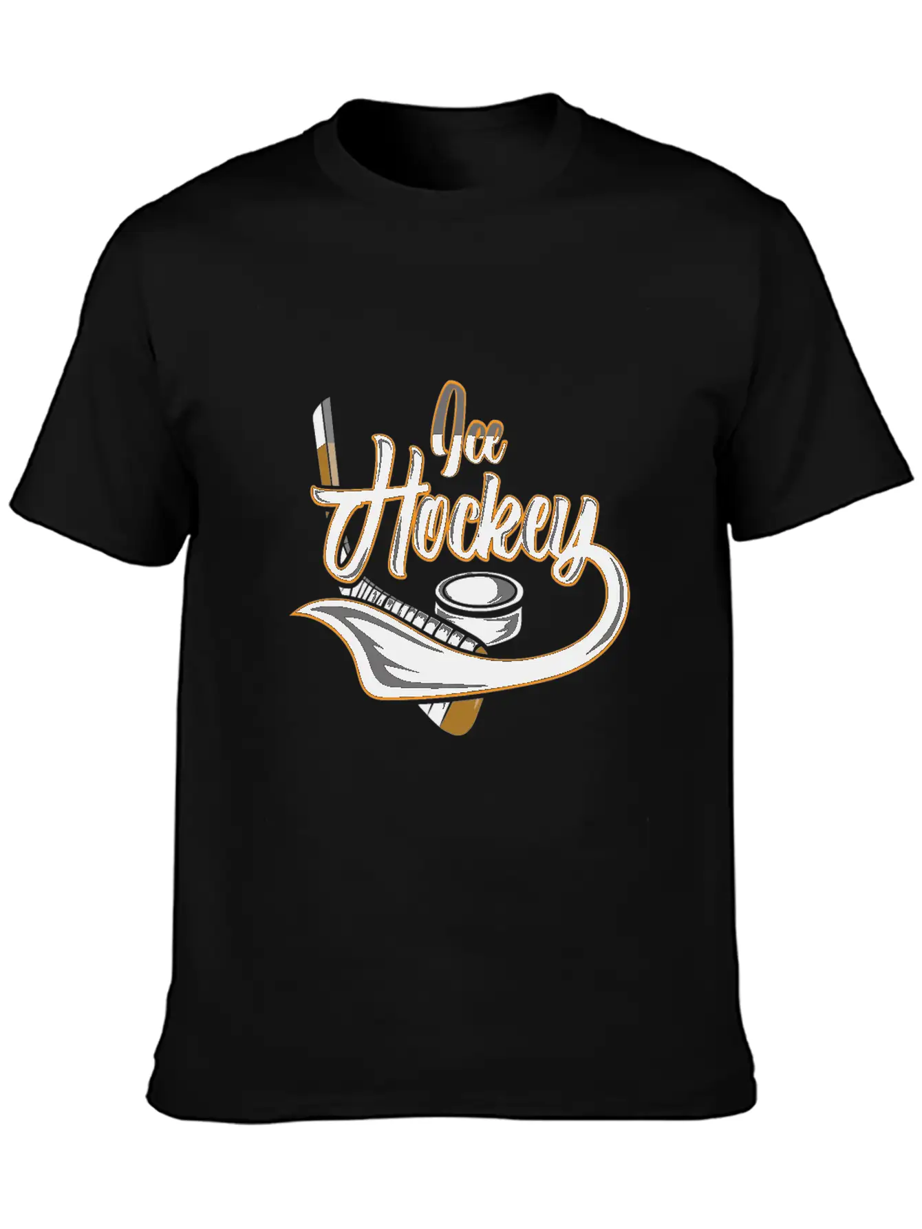 Ice Hockey Hockey Ice Hockey Player Ice Hockey Fan Timeless Short Sleeve Tee – Comfy And Minimalist Design