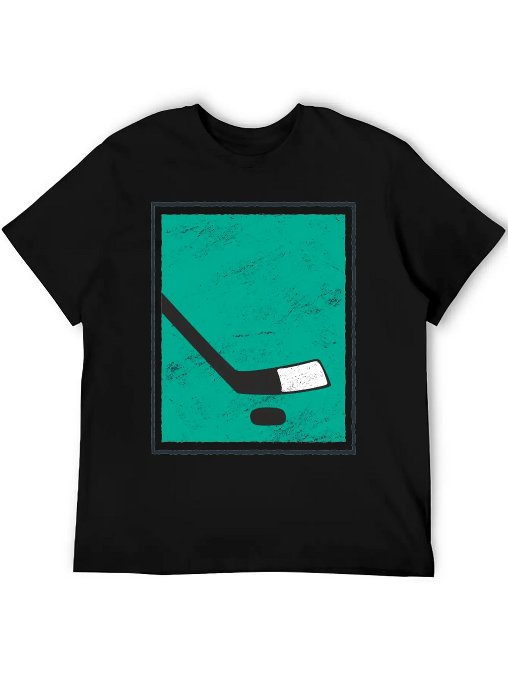 Ice Hockey Puk Unisex Casual T-Shirt – Clean Design For Daily Comfort