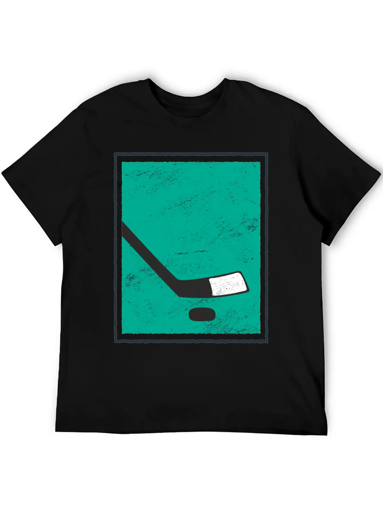 Ice Hockey Puk Unisex Casual T-Shirt – Clean Design For Daily Comfort