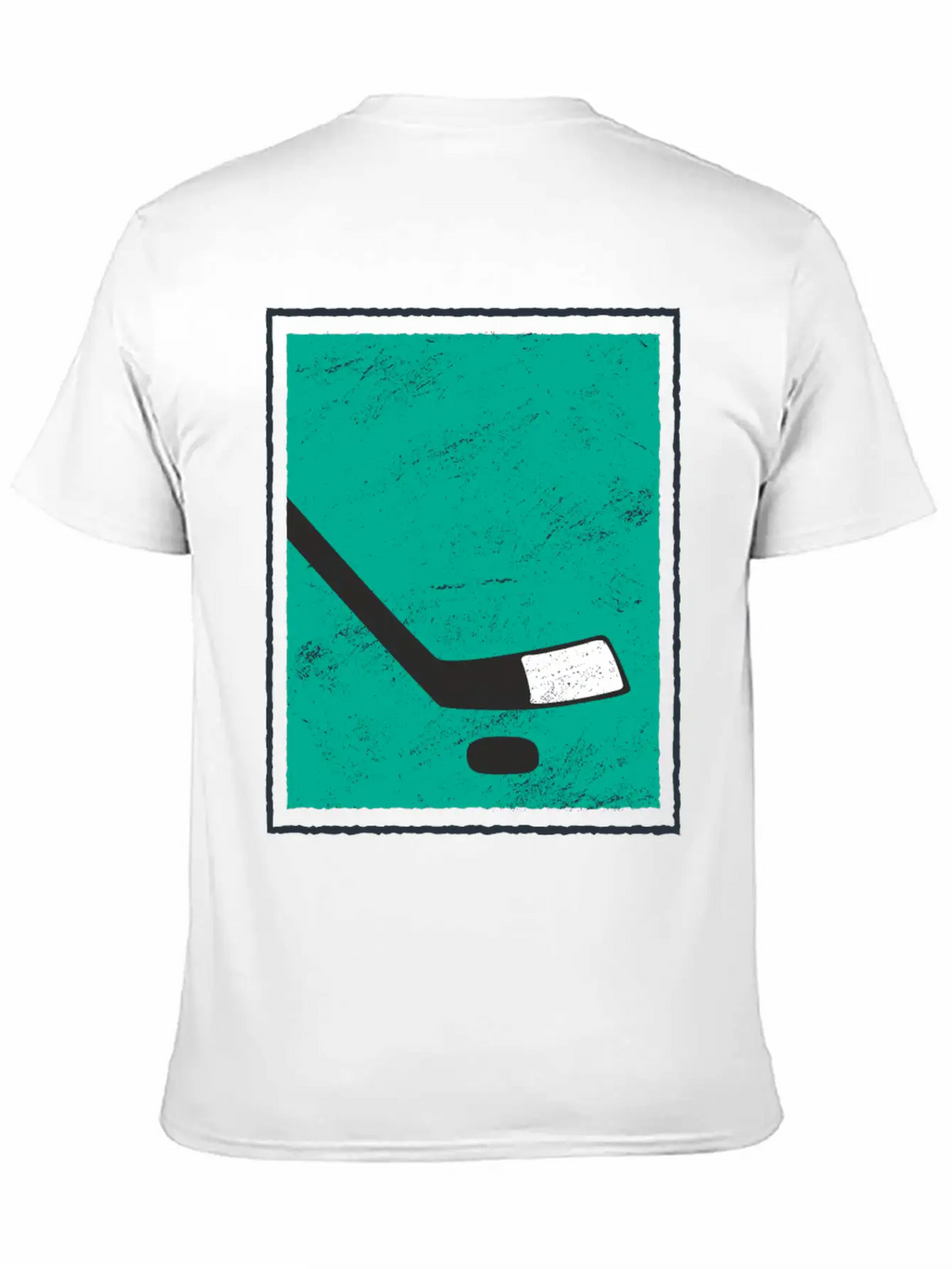 Ice Hockey Puk Unisex Casual T-Shirt – Clean Design For Daily Comfort