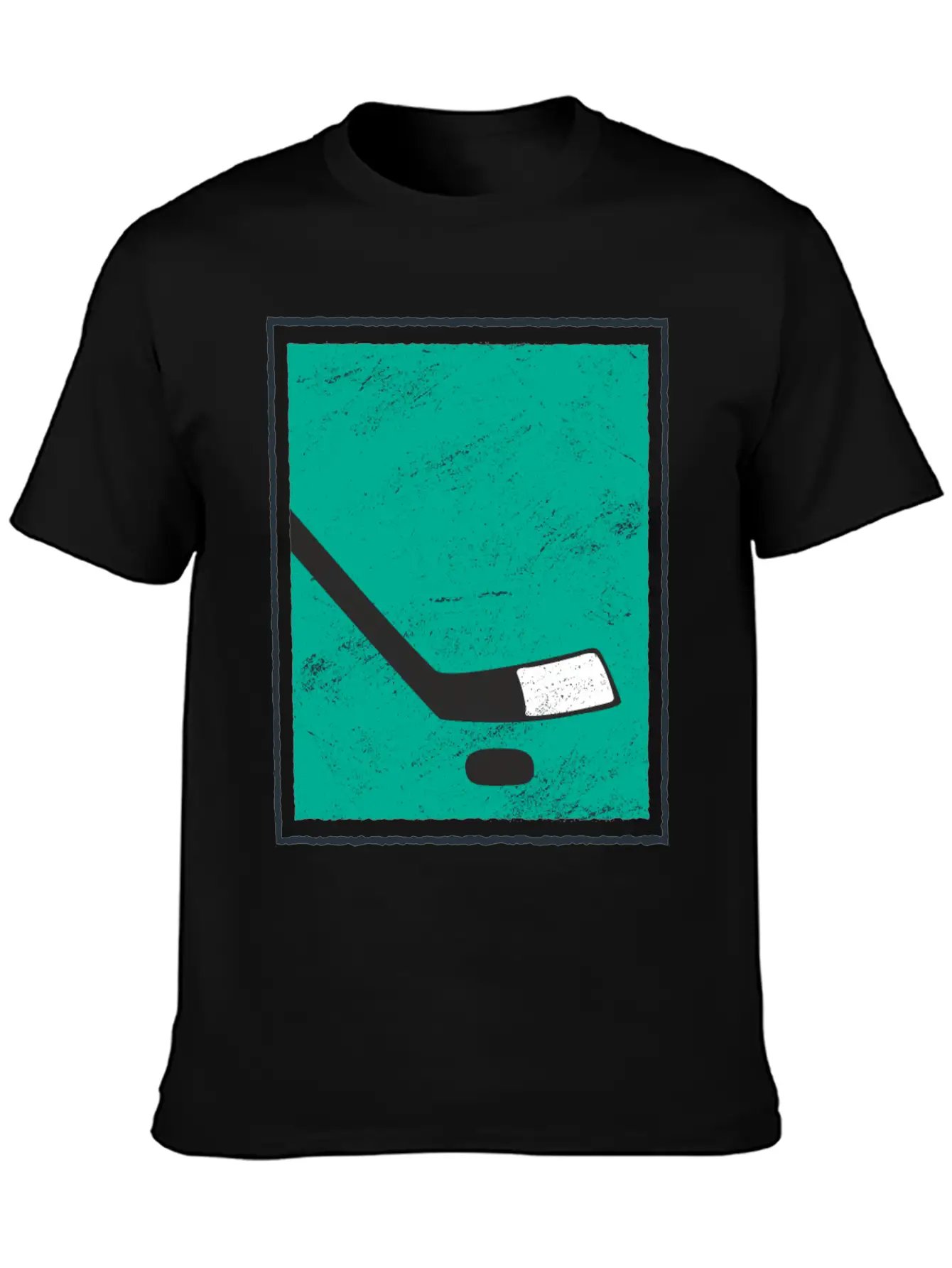 Ice Hockey Puk Unisex Casual T-Shirt – Clean Design For Daily Comfort