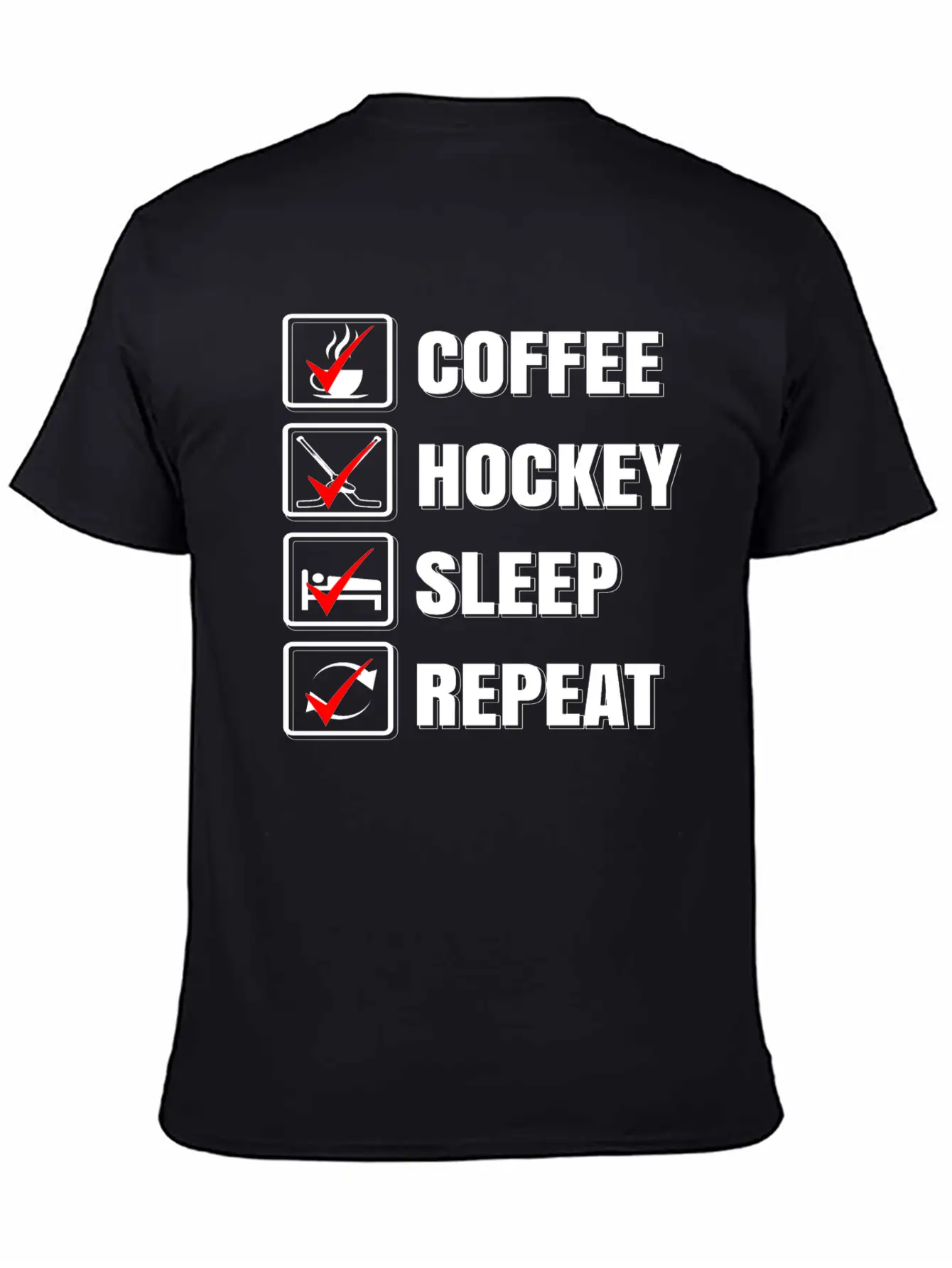 Ice Hockey Stylish Everyday T-Shirt – Unisex Basic Cotton Tee