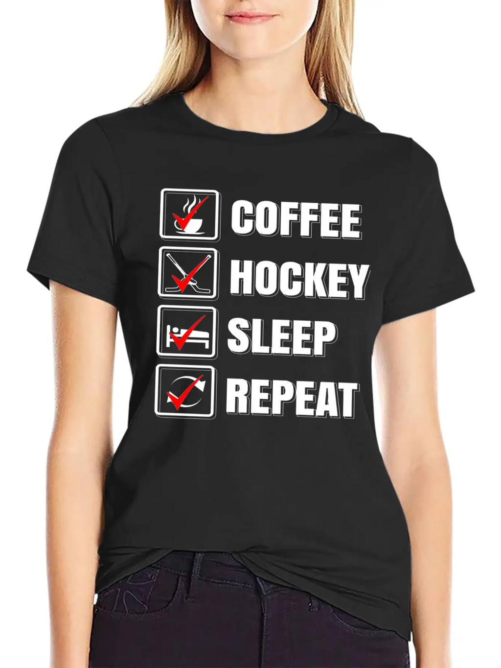 Ice Hockey Stylish Everyday T-Shirt – Unisex Basic Cotton Tee