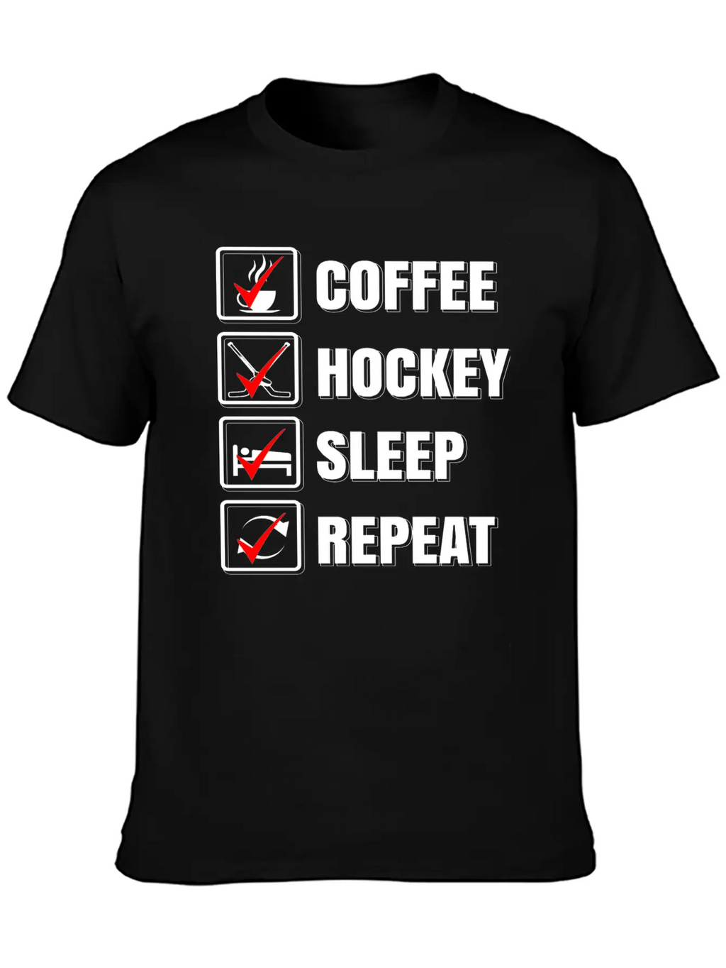 Ice Hockey Stylish Everyday T-Shirt – Unisex Basic Cotton Tee