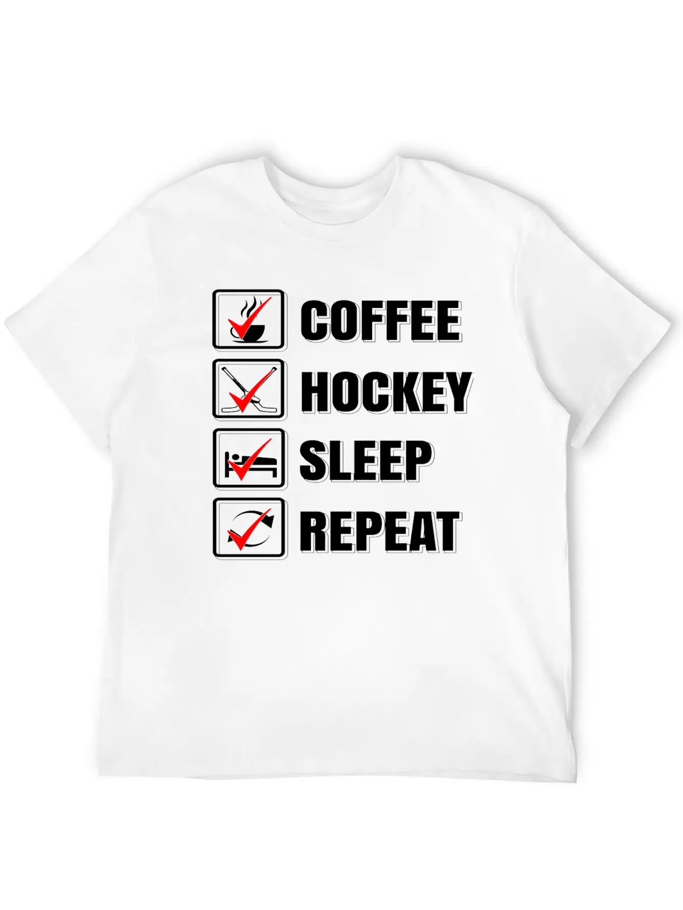 Ice Hockey Stylish Everyday T-Shirt – Unisex Basic Cotton Tee