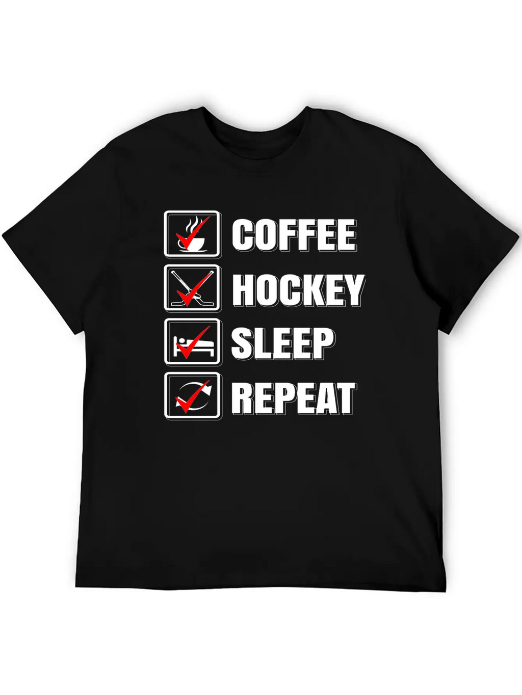 Ice Hockey Stylish Everyday T-Shirt – Unisex Basic Cotton Tee
