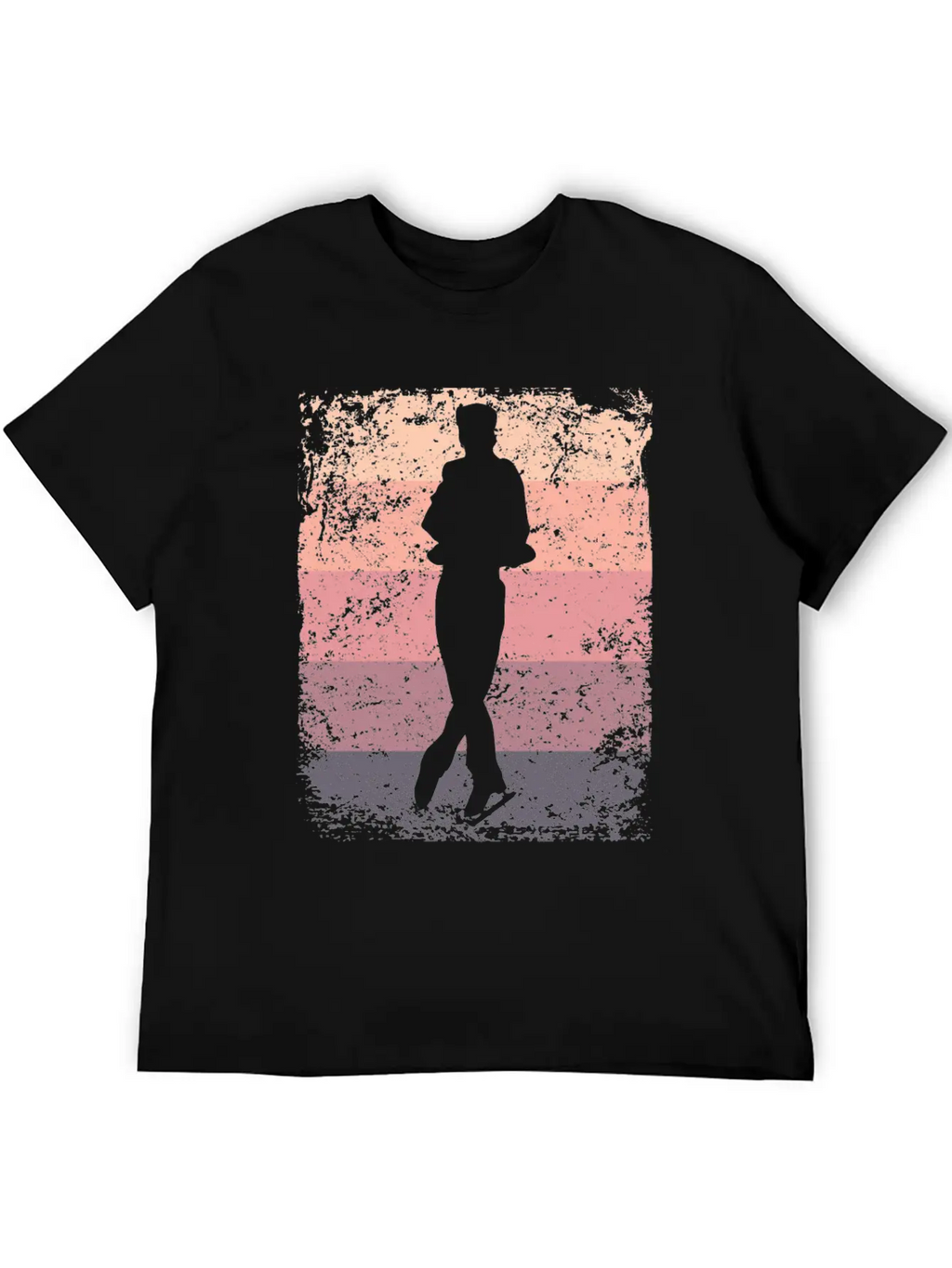 Ice Skater Figure Skating Ice Skating Breathable Soft Cotton T-Shirt – Timeless Casual Look