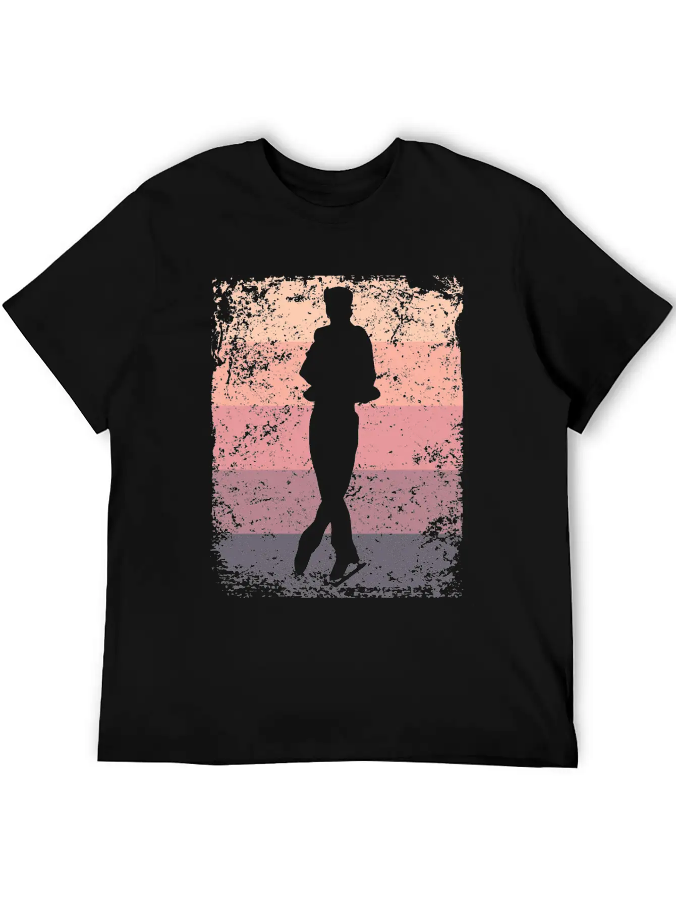 Ice Skater Figure Skating Ice Skating Breathable Soft Cotton T-Shirt – Timeless Casual Look