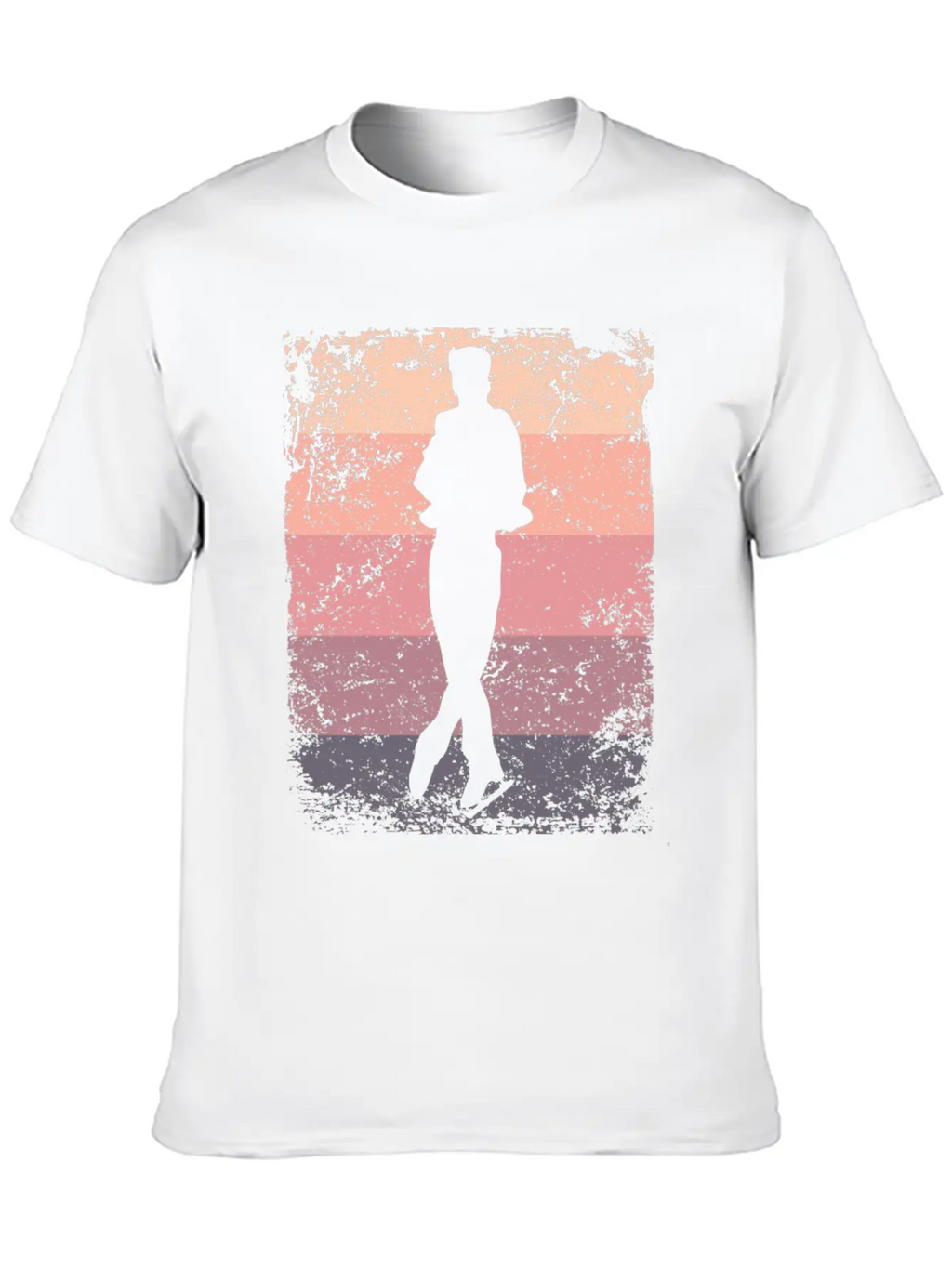 Ice Skater Figure Skating Ice Skating Breathable Soft Cotton T-Shirt – Timeless Casual Look
