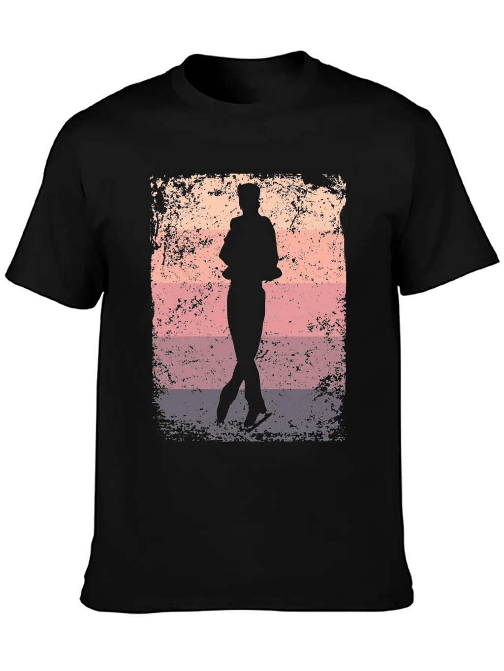 Ice Skater Figure Skating Ice Skating Breathable Soft Cotton T-Shirt – Timeless Casual Look