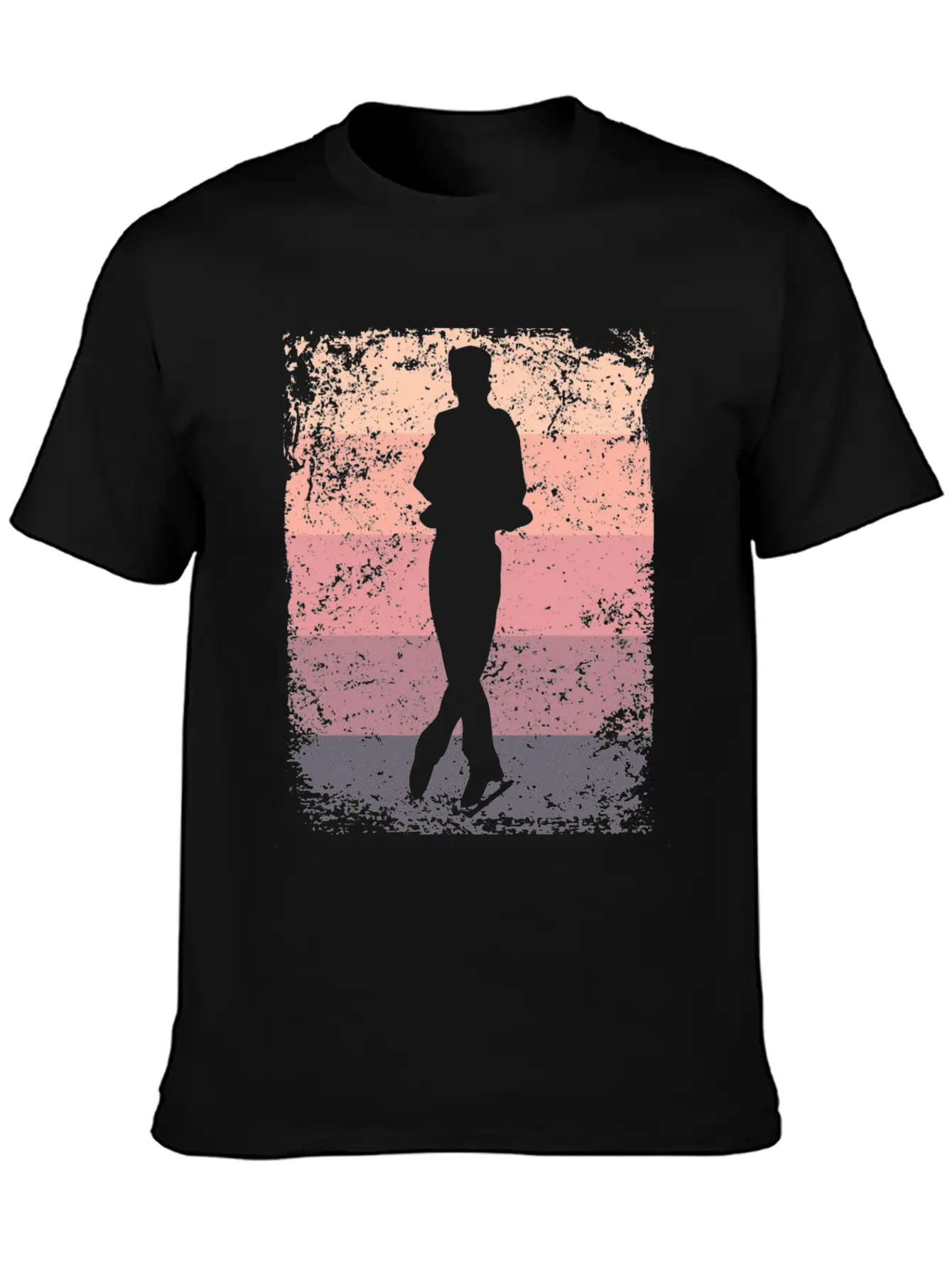 Ice Skater Figure Skating Ice Skating Breathable Soft Cotton T-Shirt – Timeless Casual Look