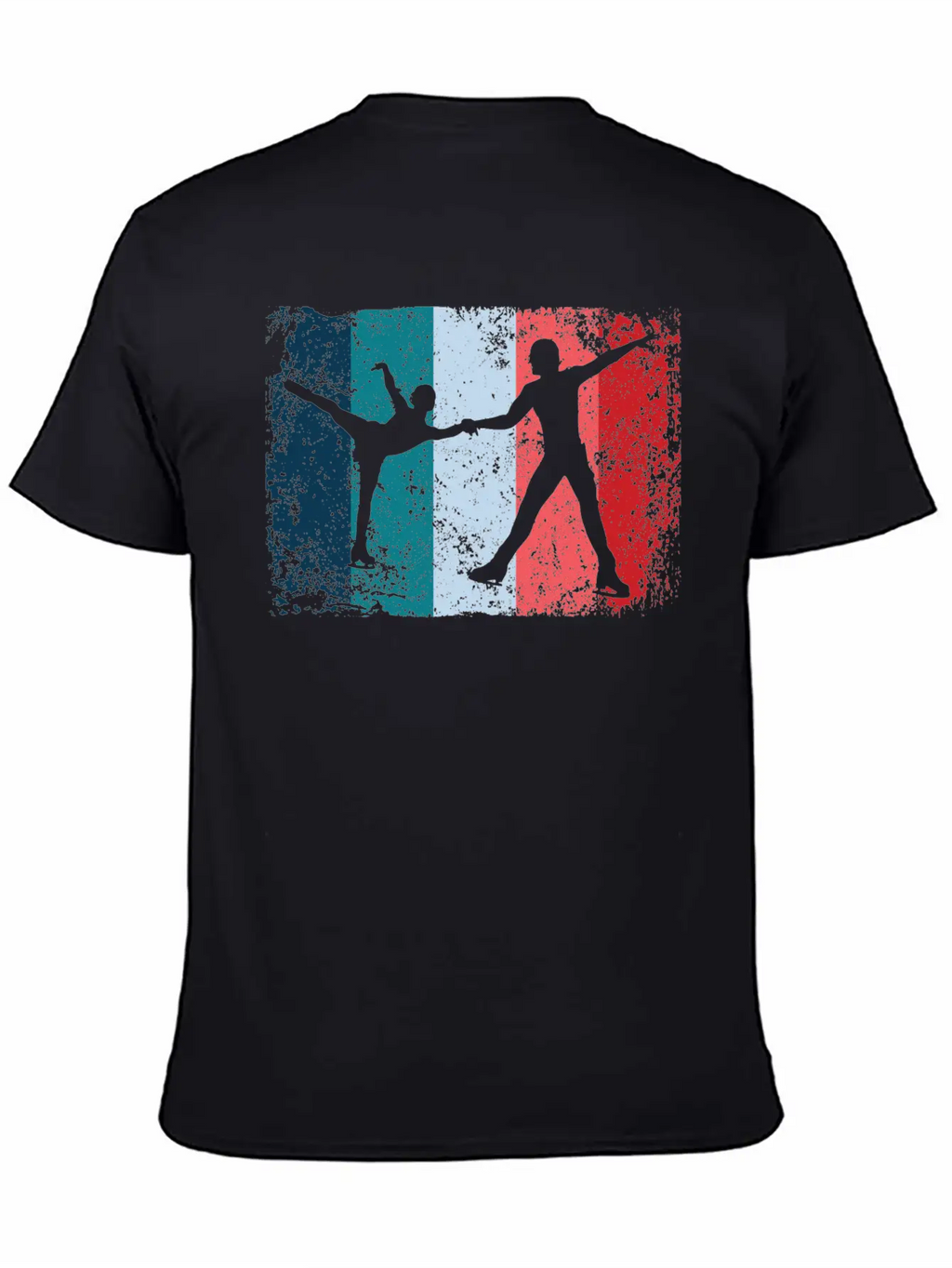 Ice Skater Figure Skating Ice Skating Relaxed Everyday Tee – Lightweight And Durable Cotton