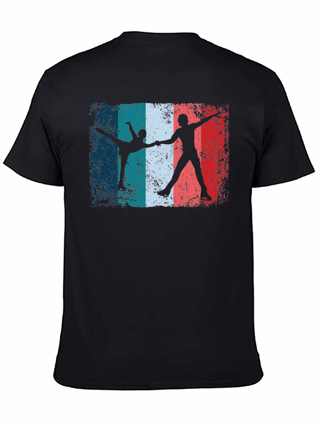 Ice Skater Figure Skating Ice Skating Relaxed Everyday Tee – Lightweight And Durable Cotton