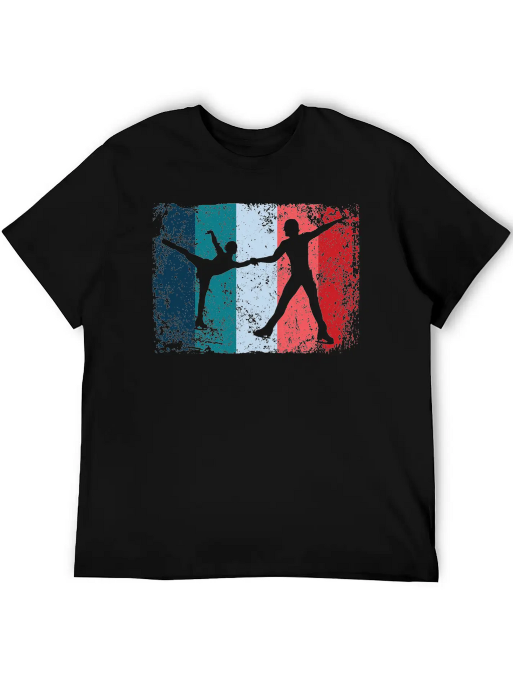 Ice Skater Figure Skating Ice Skating Relaxed Everyday Tee – Lightweight And Durable Cotton
