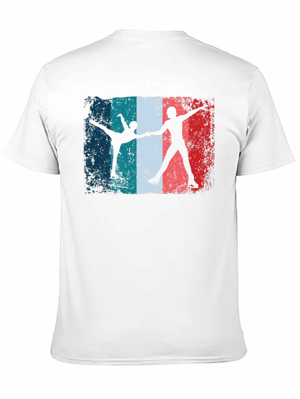 Ice Skater Figure Skating Ice Skating Relaxed Everyday Tee – Lightweight And Durable Cotton