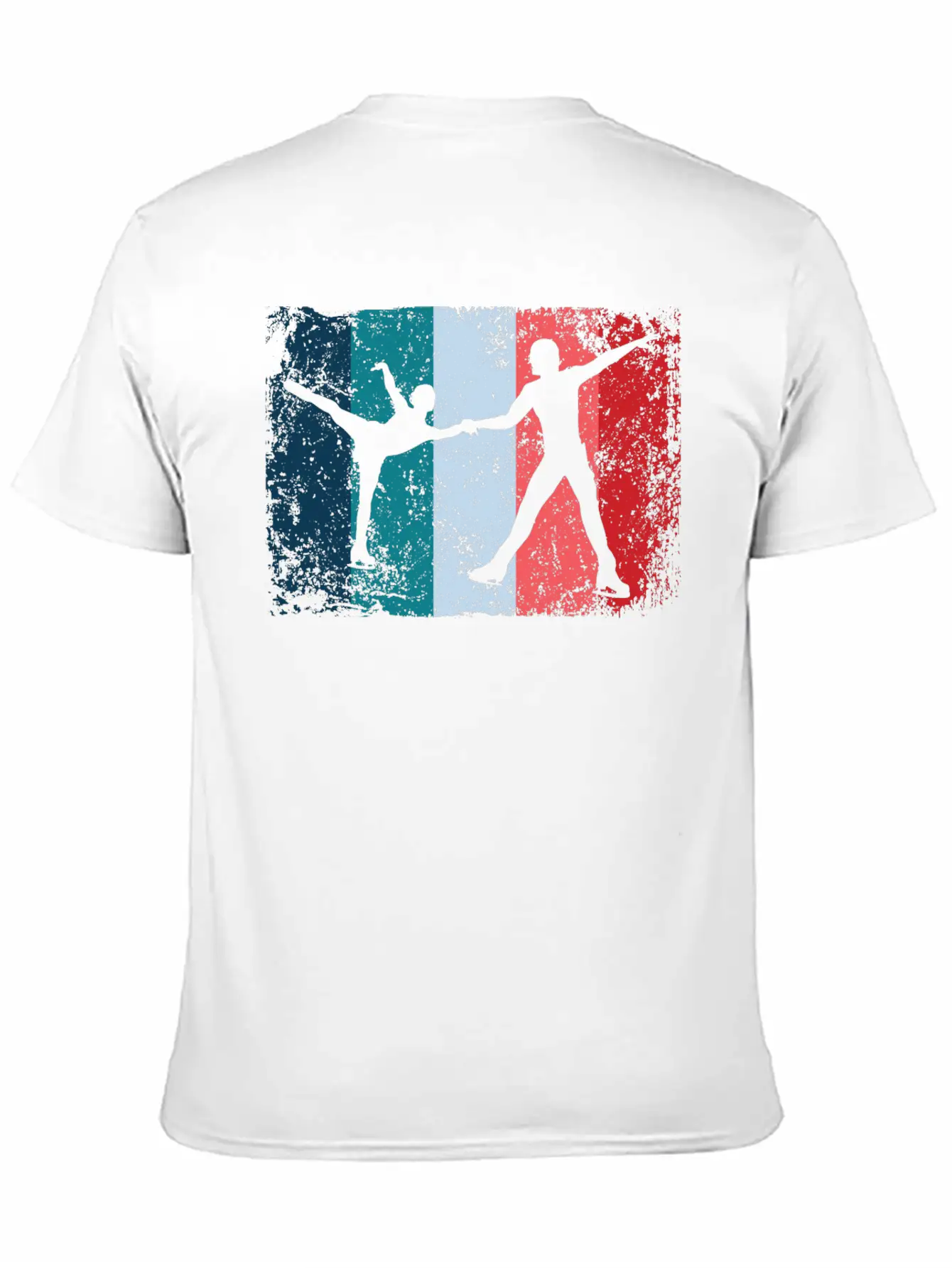 Ice Skater Figure Skating Ice Skating Relaxed Everyday Tee – Lightweight And Durable Cotton