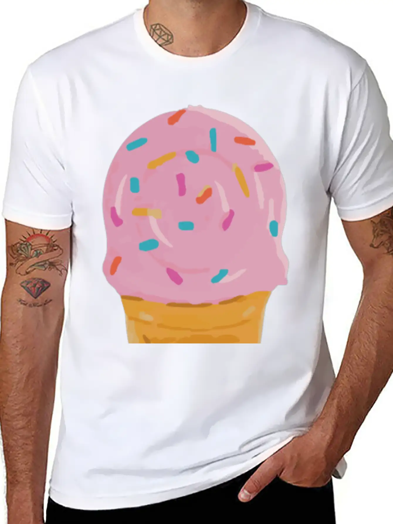 Ice Stylish Everyday T-Shirt – Unisex Basic Cotton Tee