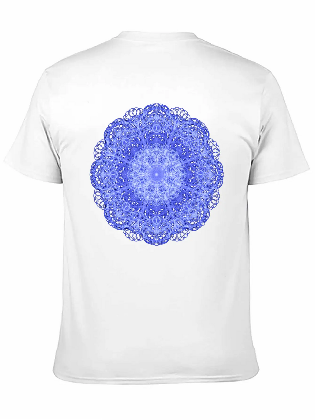 Ice Swirls Mandala Stylish Everyday T-Shirt – Unisex Basic Cotton Tee