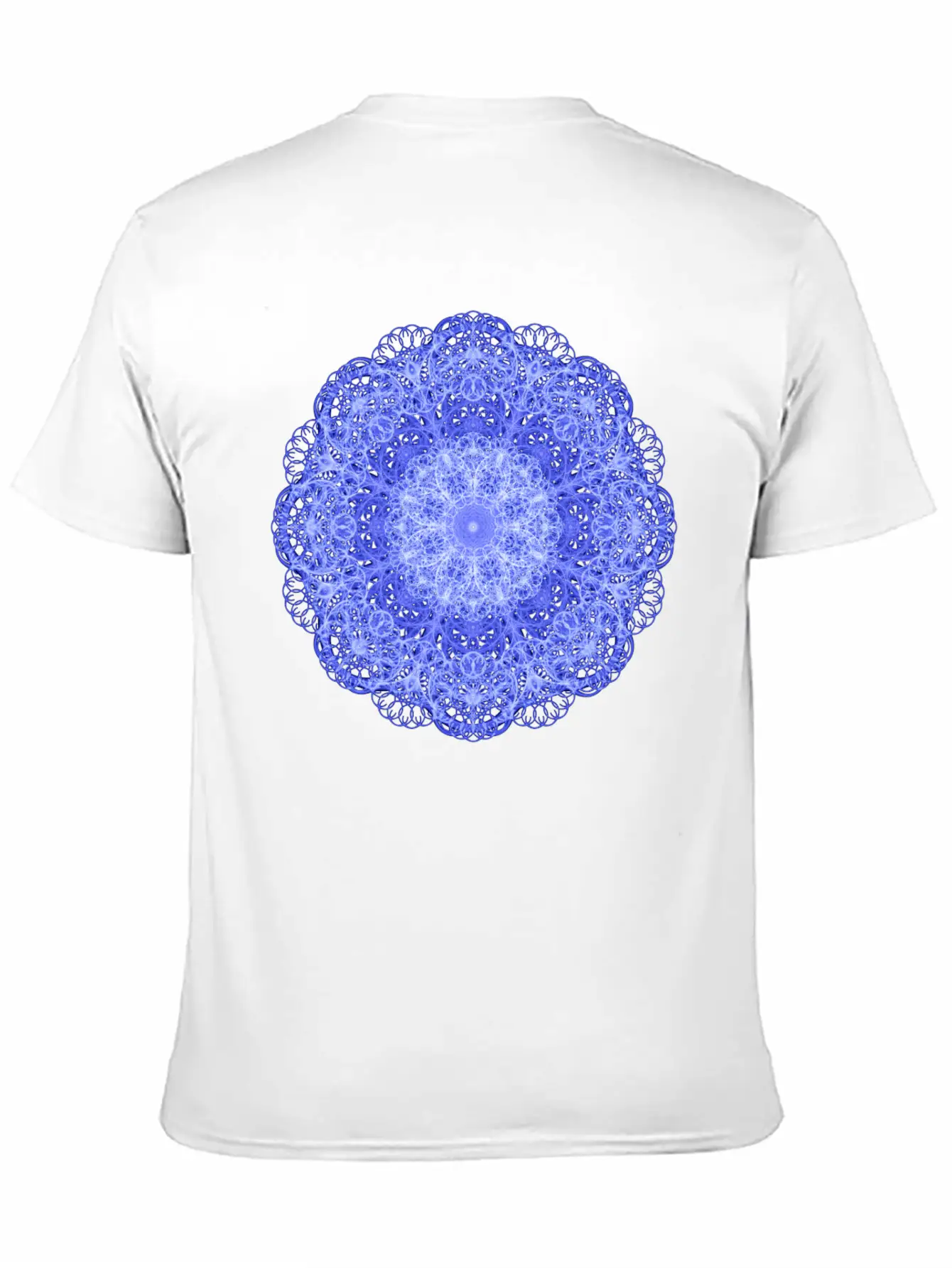 Ice Swirls Mandala Stylish Everyday T-Shirt – Unisex Basic Cotton Tee