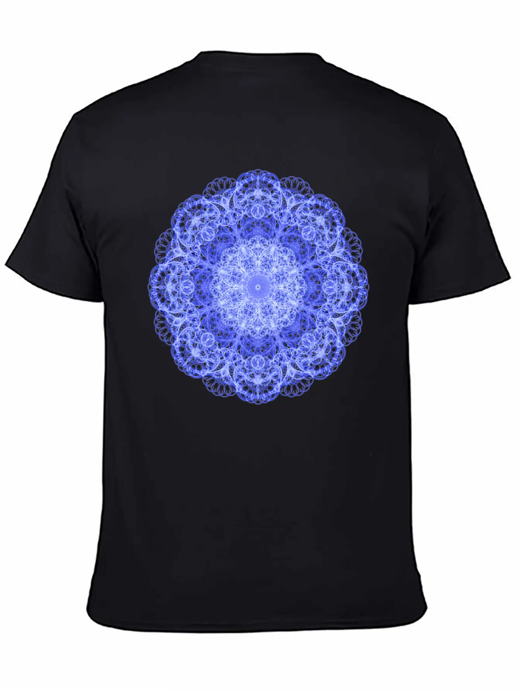 Ice Swirls Mandala Stylish Everyday T-Shirt – Unisex Basic Cotton Tee