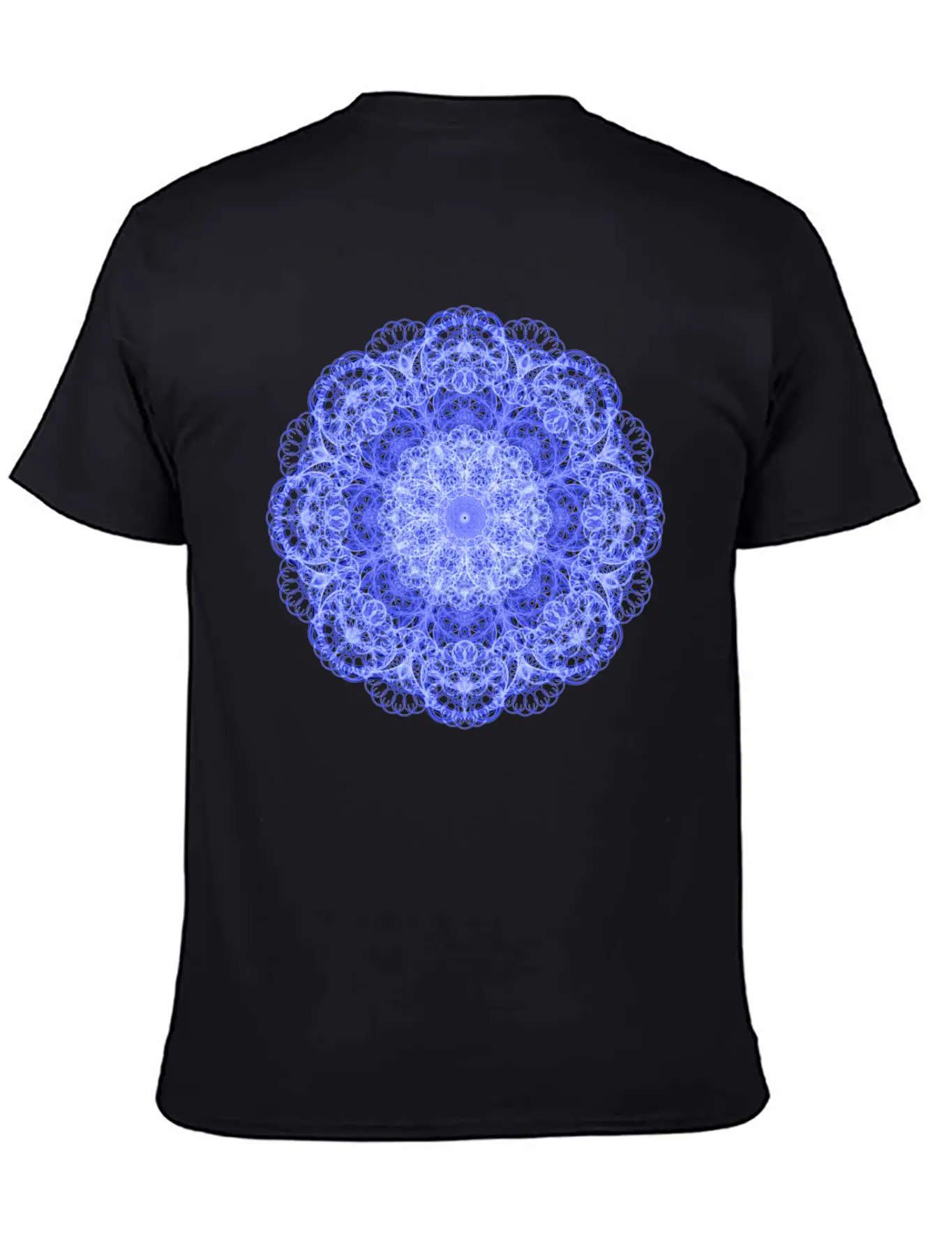 Ice Swirls Mandala Stylish Everyday T-Shirt – Unisex Basic Cotton Tee