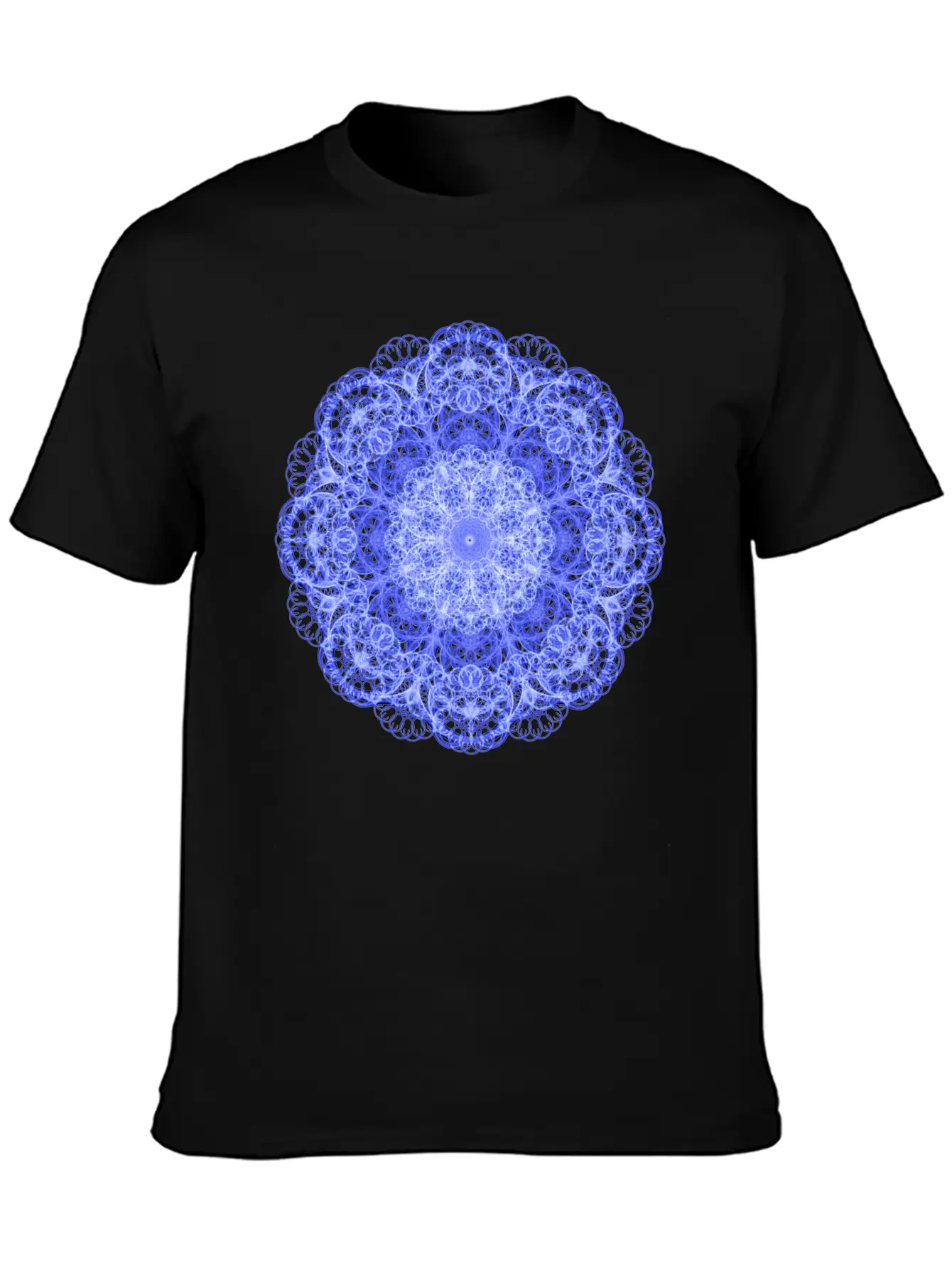Ice Swirls Mandala Stylish Everyday T-Shirt – Unisex Basic Cotton Tee