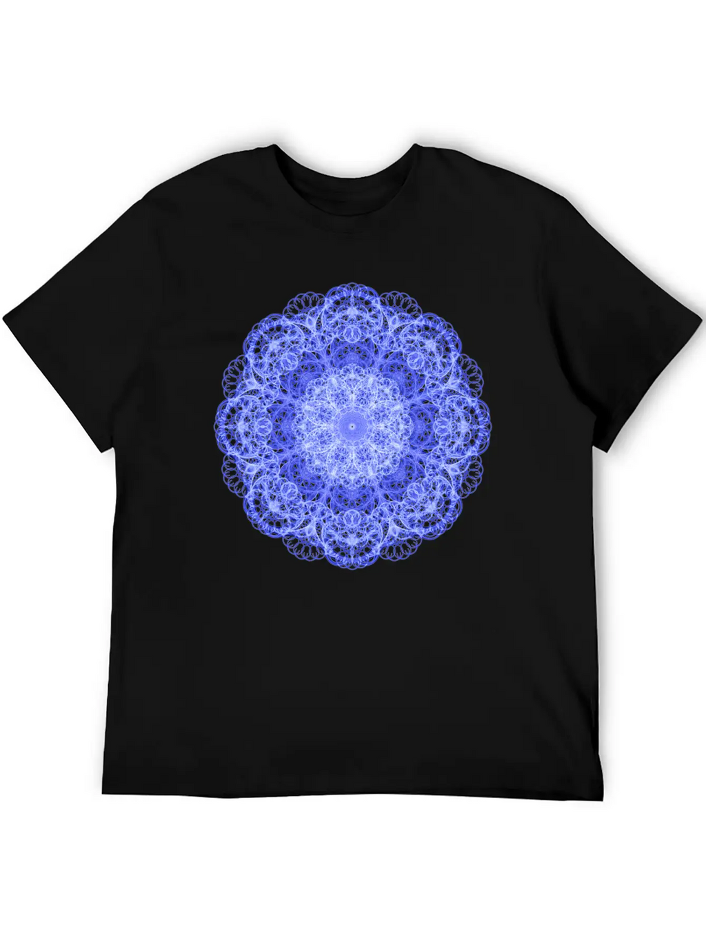 Ice Swirls Mandala Stylish Everyday T-Shirt – Unisex Basic Cotton Tee