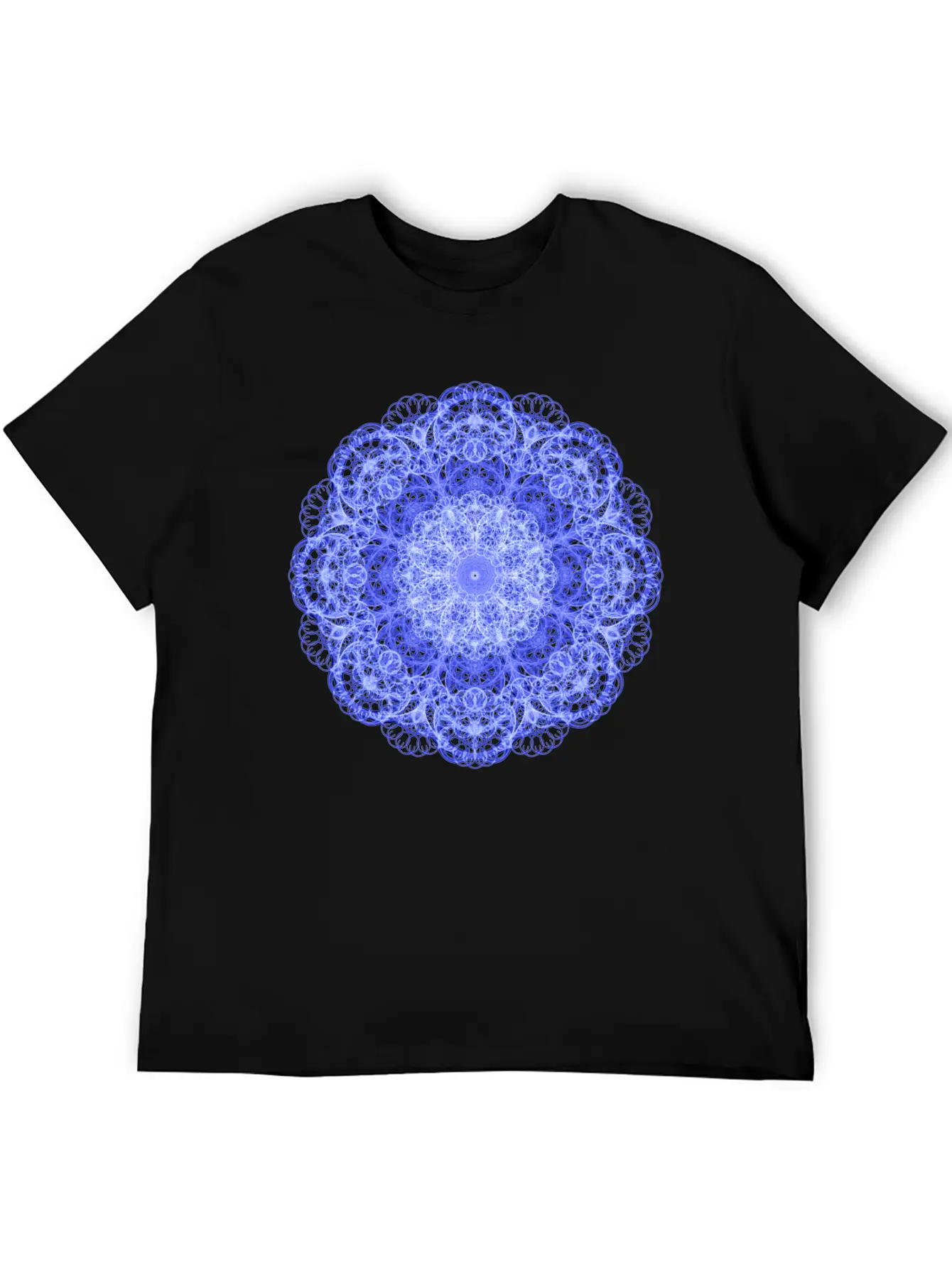 Ice Swirls Mandala Stylish Everyday T-Shirt – Unisex Basic Cotton Tee
