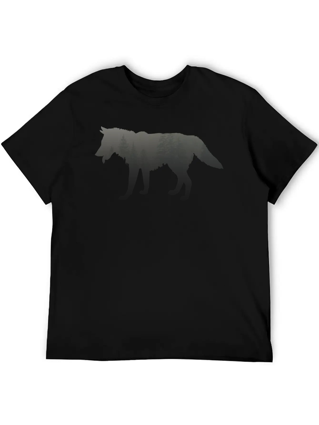 Ice Wolf Timeless Short Sleeve Tee – Comfy And Minimalist Design